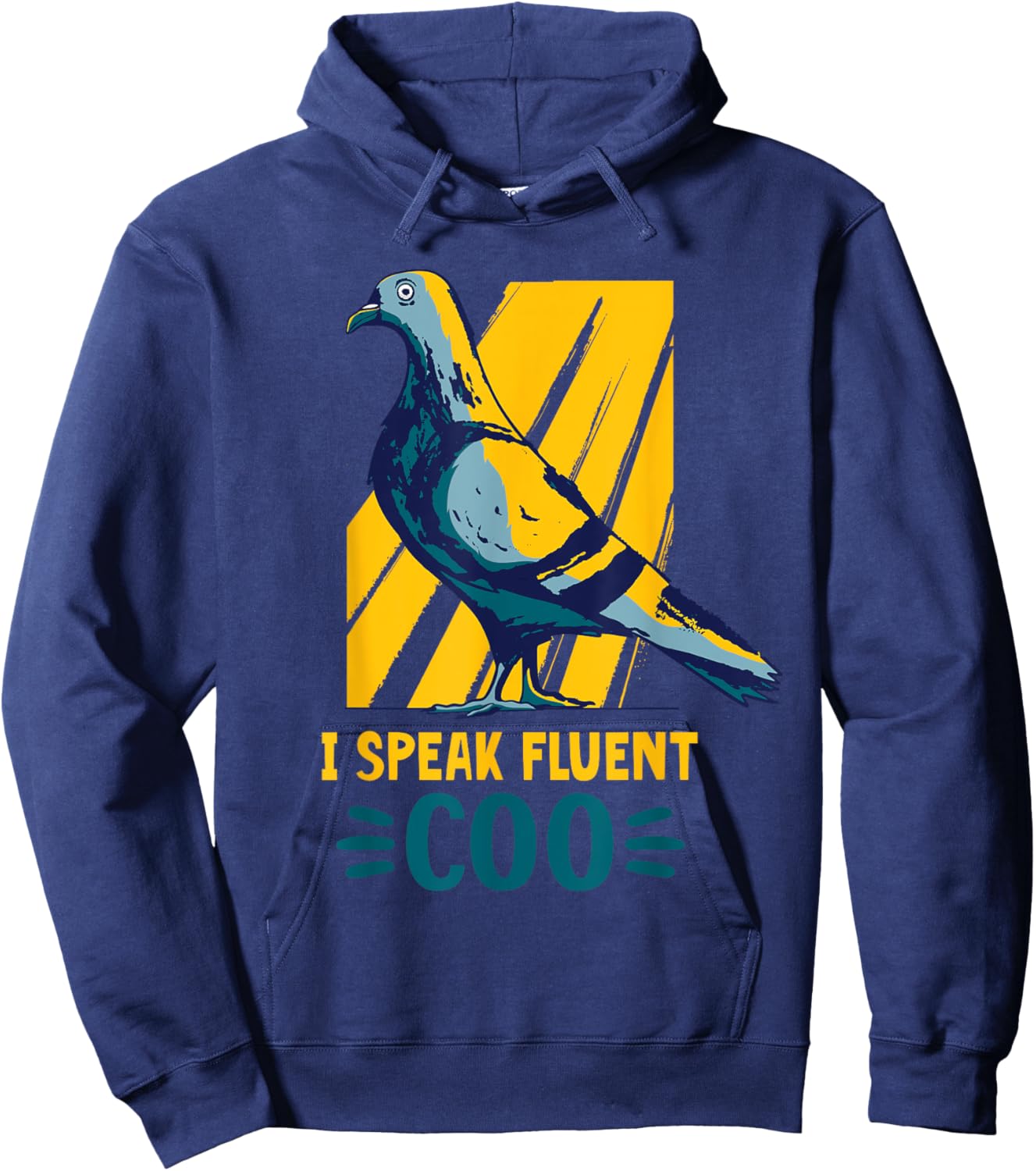 Birdwatching Pigeon Lover Hoodie - Hoodie | Navy