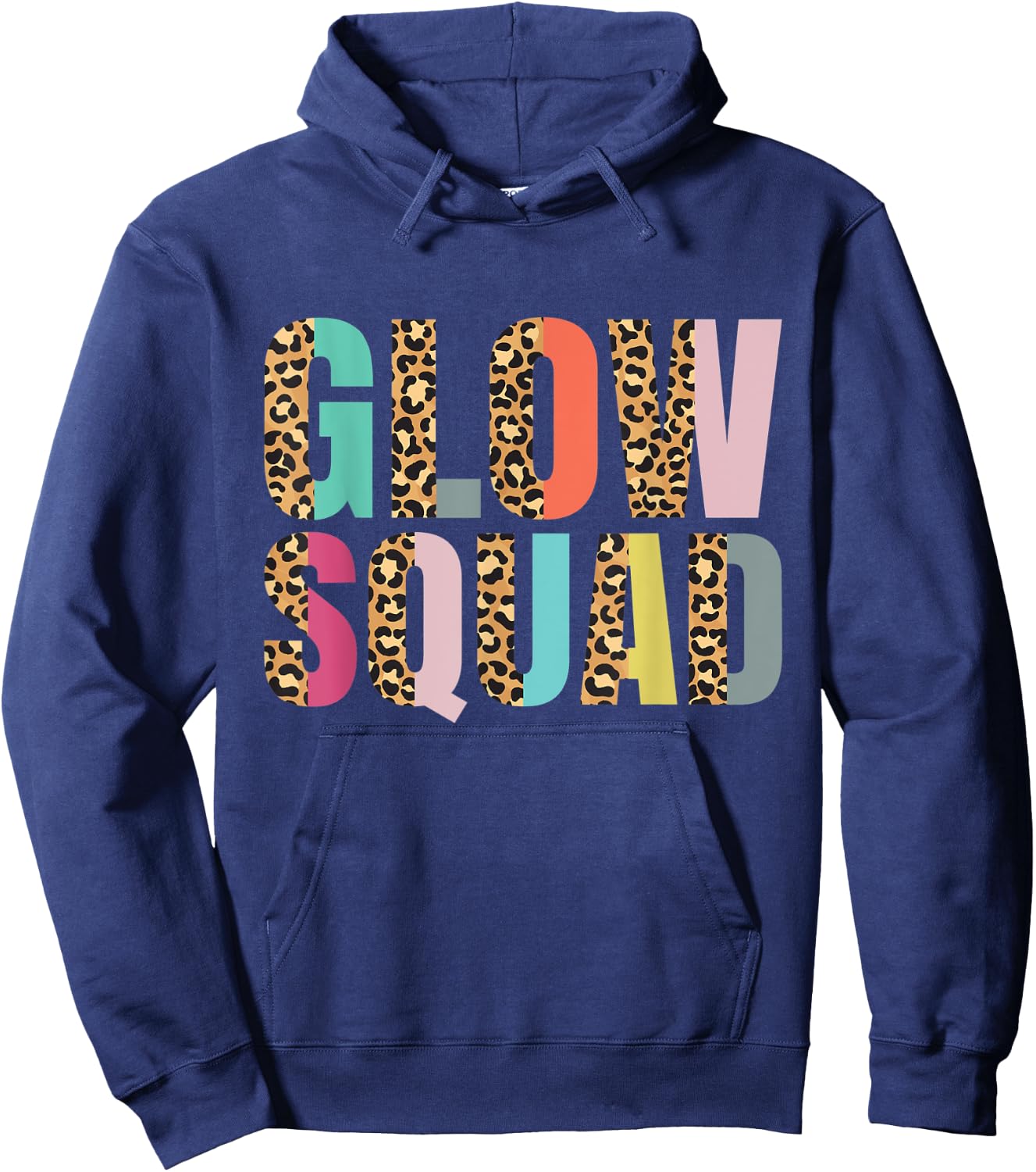 Glow Squad Glowing Skin Esthetician Skincare Hoodie - Hoodie | Navy