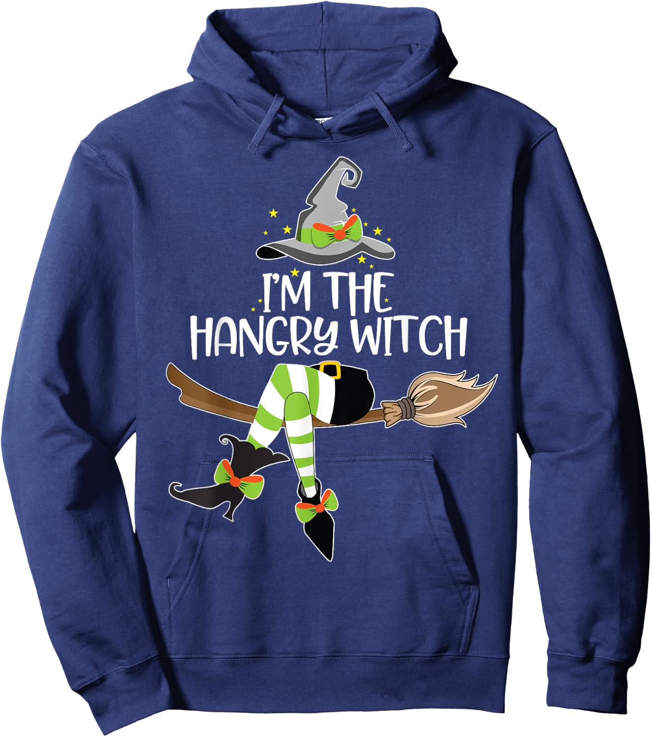 Im the Hangry Witch Halloween Matching Group Costume Hoodie - Hoodie | Navy