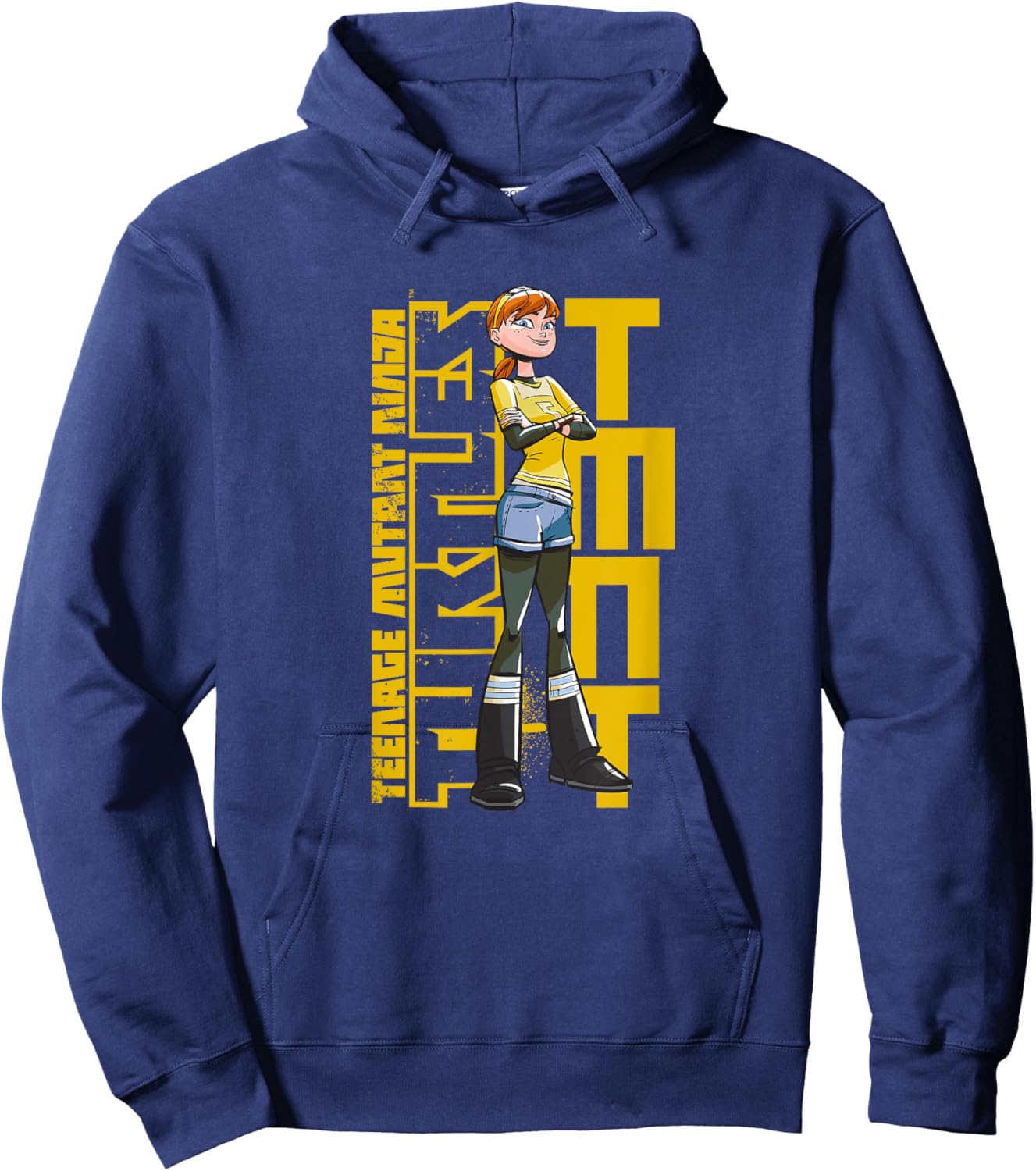 Mademark x Teenage Mutant Ninja Turtles - Teenage Mutant Ninja Turtles - Original TMNT April O'Neil Hoodie - Hoodie | Navy