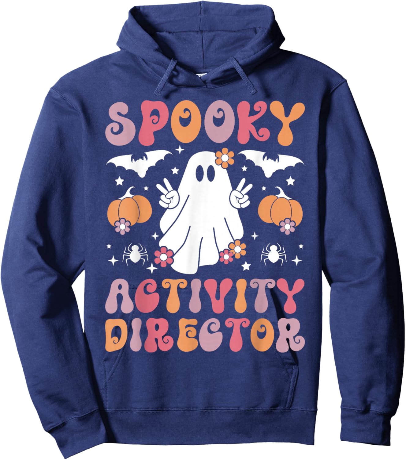 Spooky Activity Director Halloween Activity Coordinator Hoodie - Hoodie | Navy