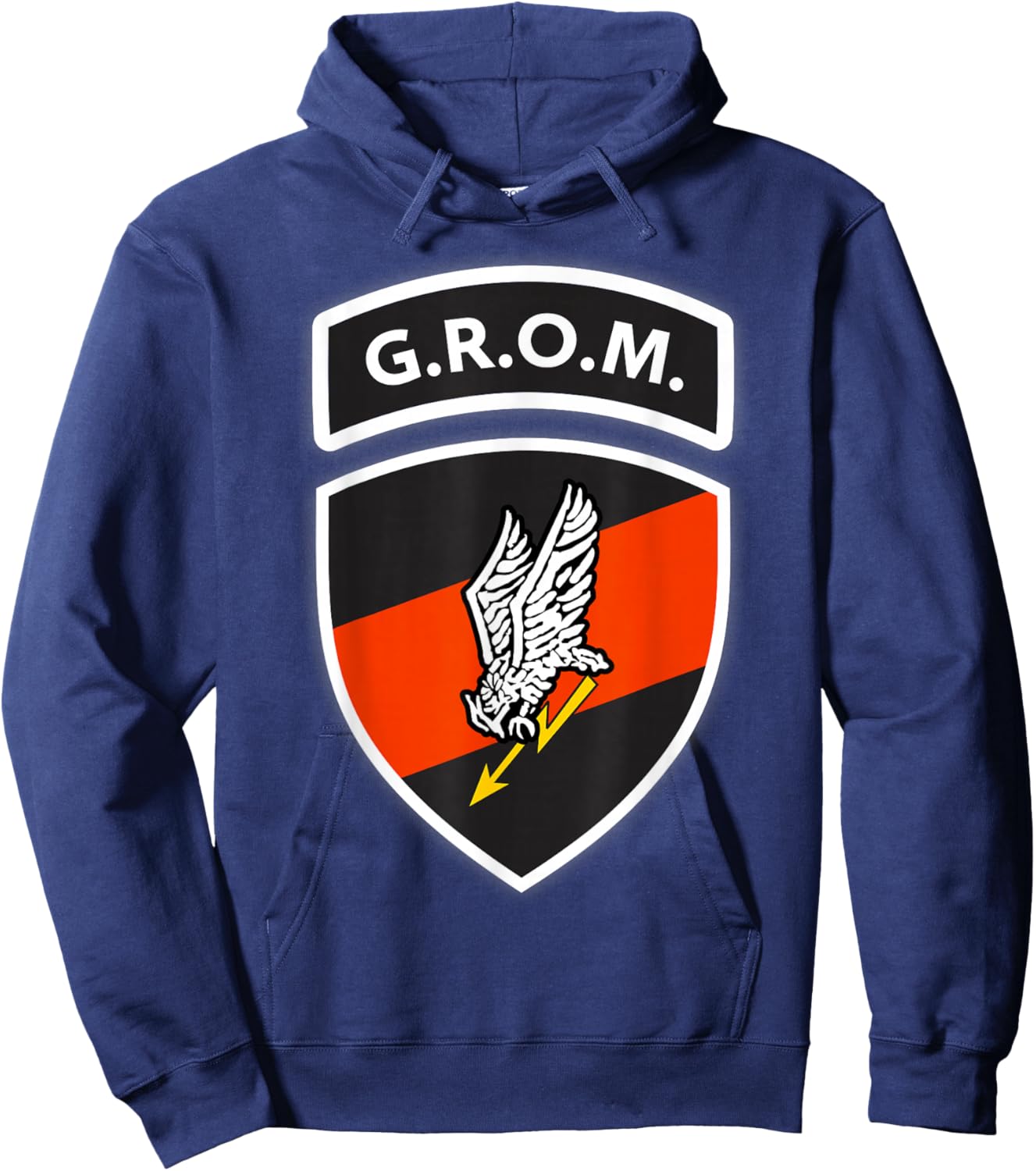 Polish Special Forces Ensign GROM Hoodie - Hoodie | Navy