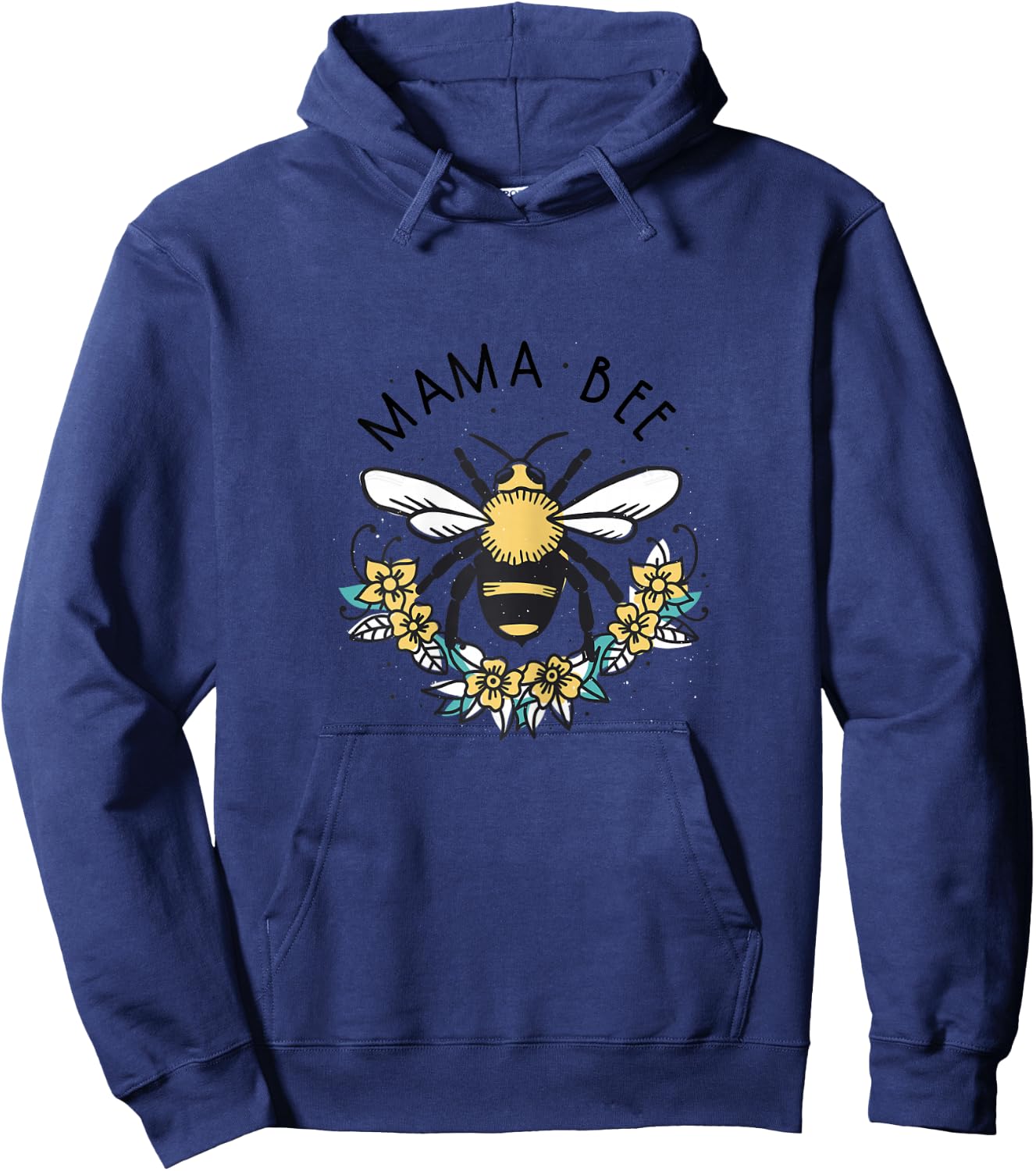 Mama Bee Honey Beekeeper Hoodie - Hoodie | Navy