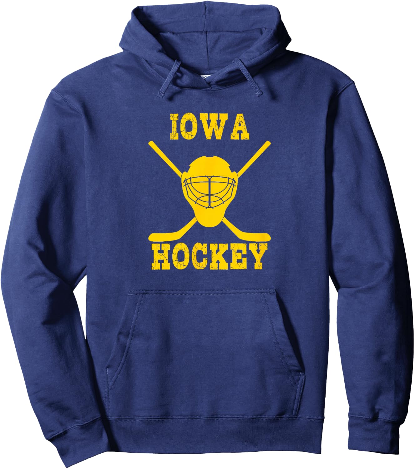 Iowa Hockey Hoodie - Hoodie | Navy