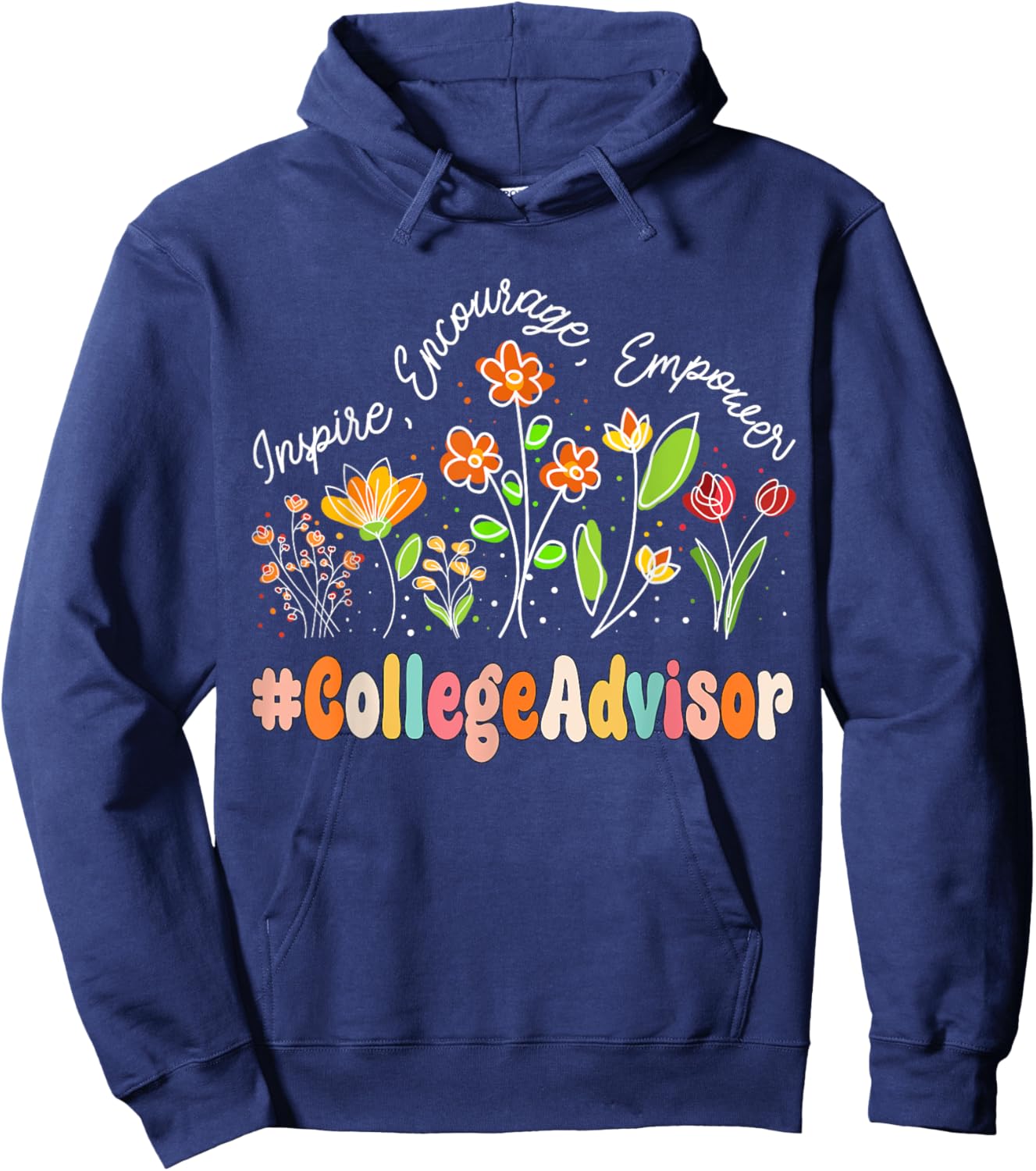 College Advisor Appreciation Week Teacher Back to School Hoodie - Hoodie | Navy