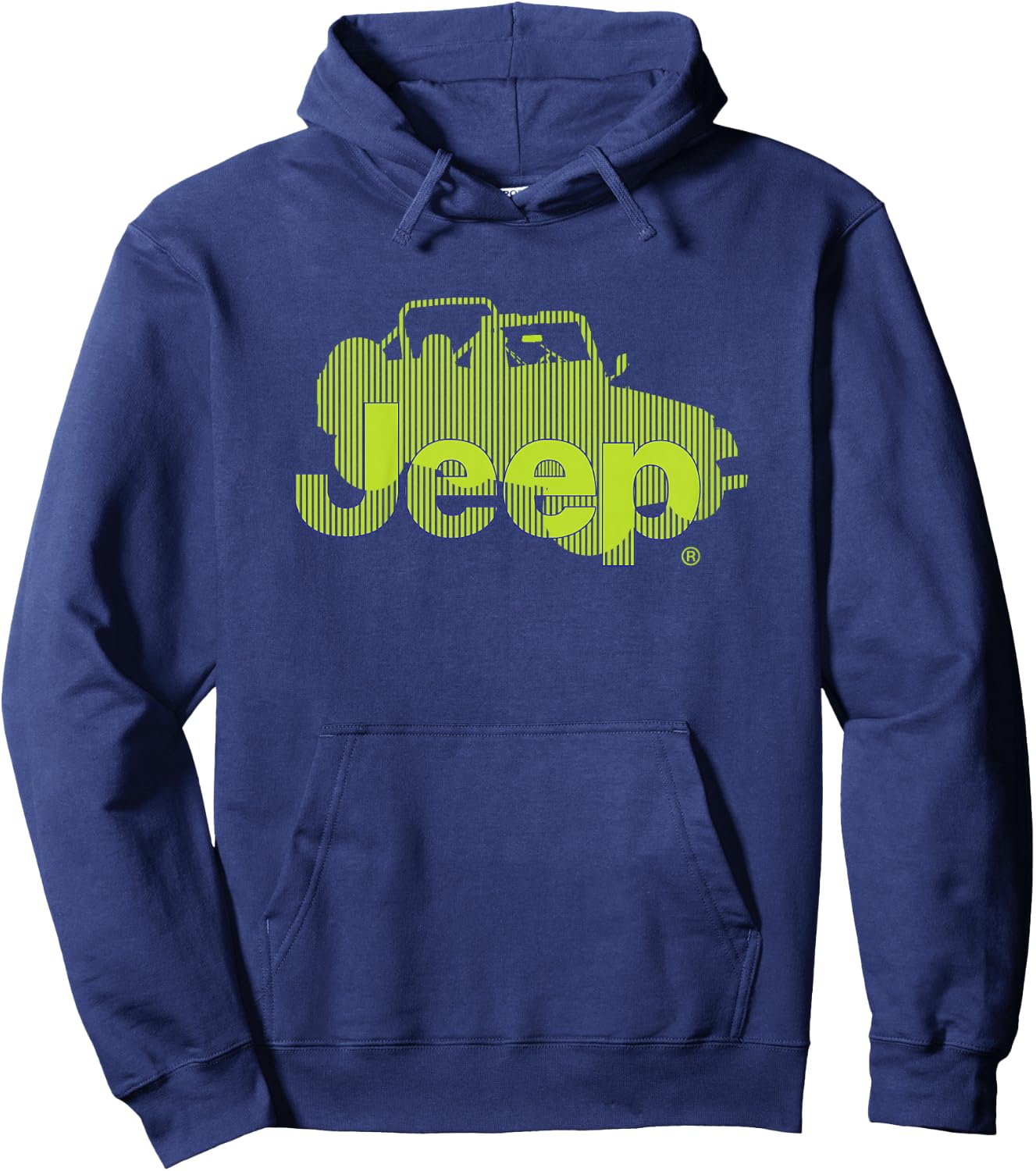 Kids Jeep Lines Graphic Hoodie - Hoodie | Navy