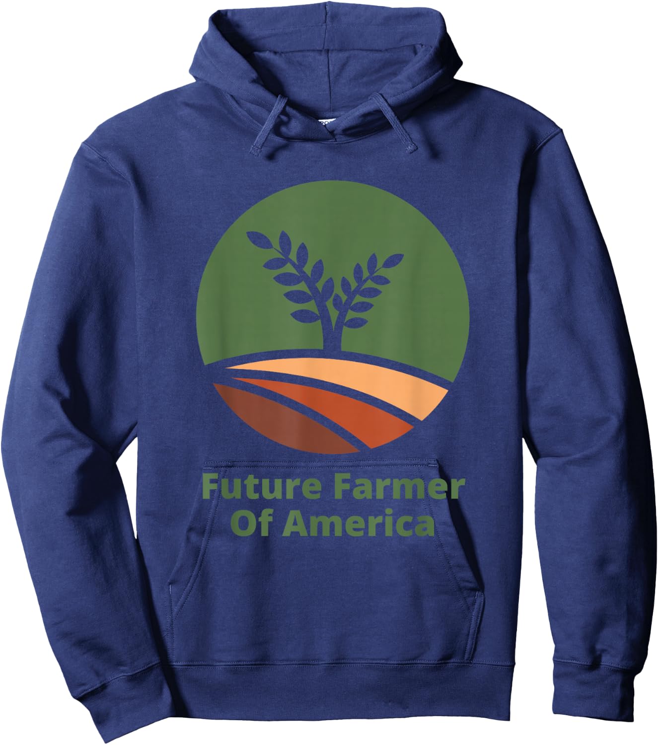 Future Farmer Of America for Farm Girls and Boys Hoodie - Hoodie | Navy