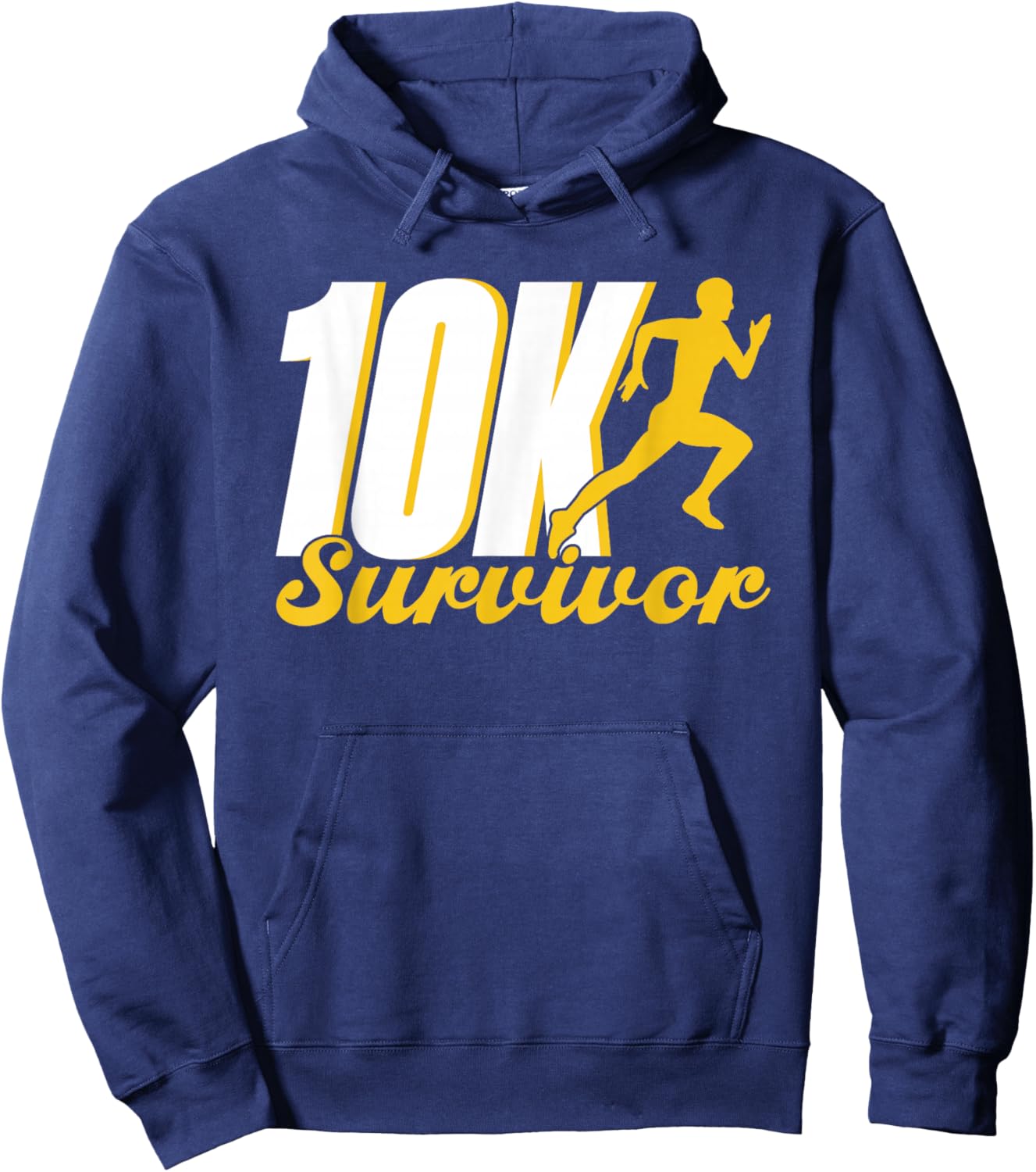 10K Survivor Runner Running Run Race 10K Hoodie - Hoodie | Navy