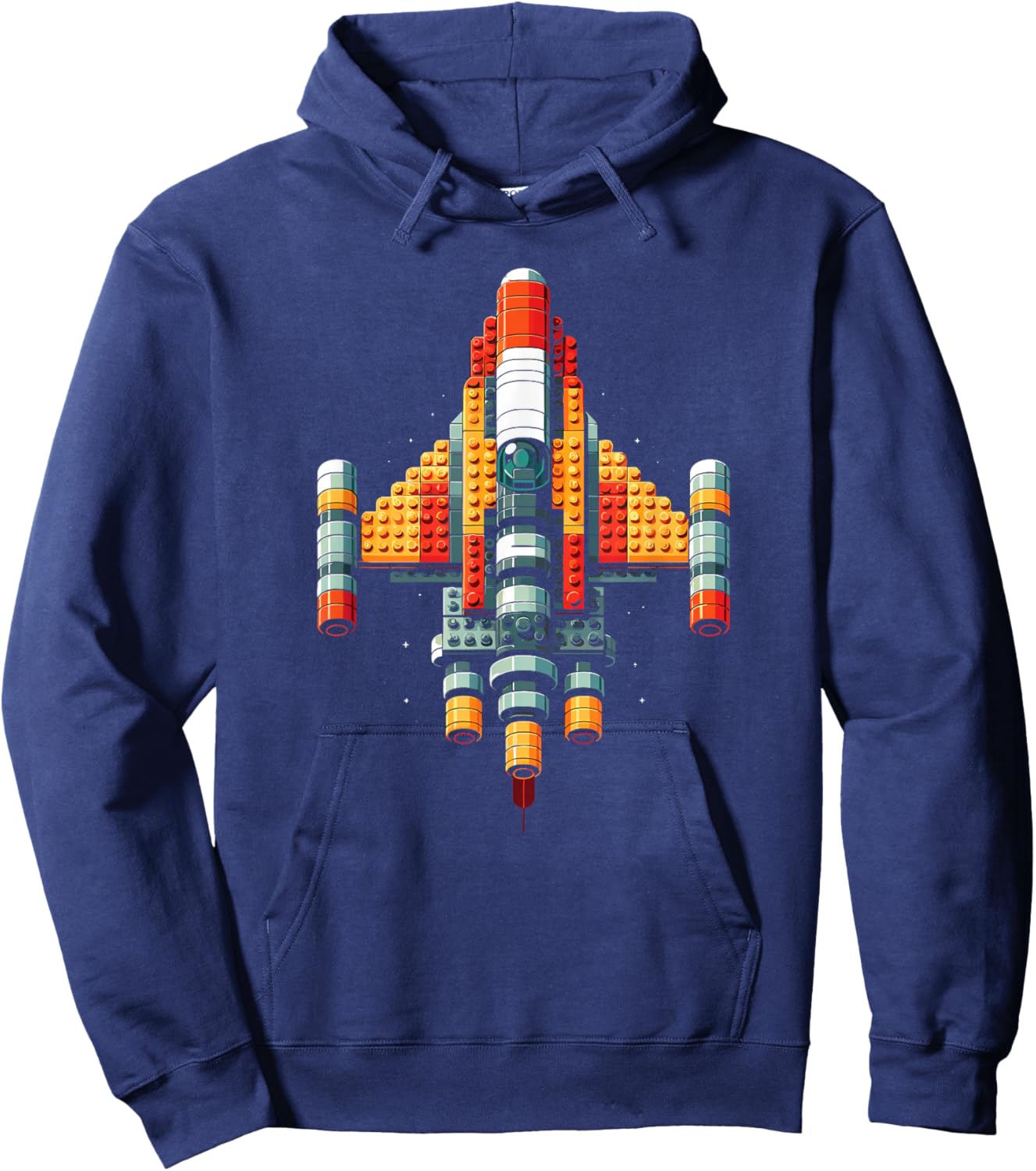 Master Builder Bricks Blocks Play Toys Building Blocks Hoodie - Hoodie | Navy