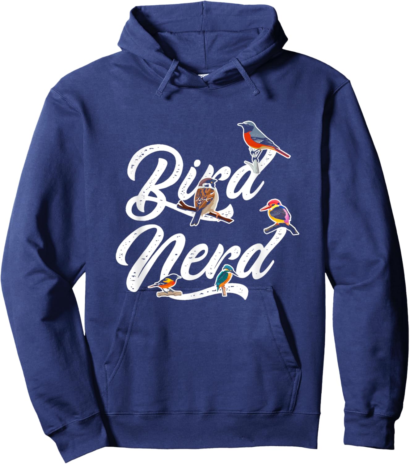 Birds Lover | Ornithology Bird Watching Nerd | Birds Lover Hoodie - Hoodie | Navy