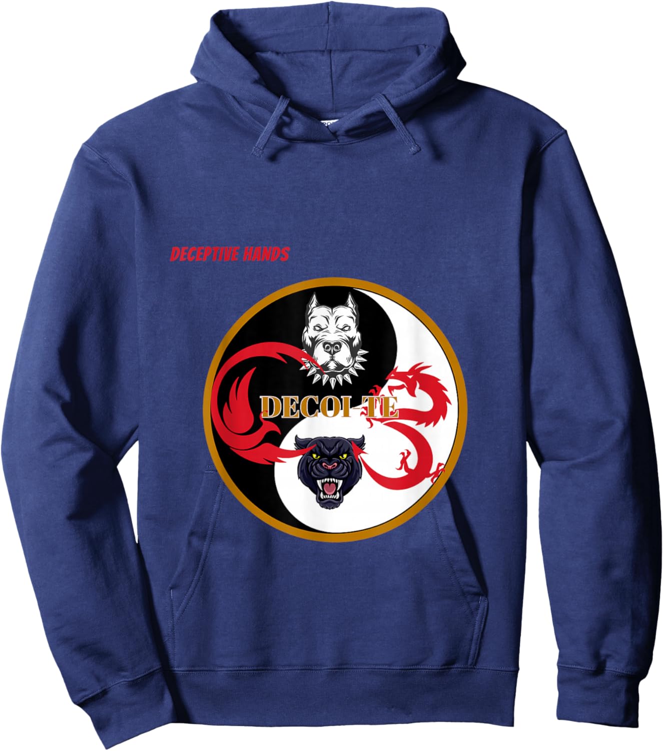 Grand Master Jerry Campbell's De-coite Deceptive Hands Hoodie - Hoodie | Navy