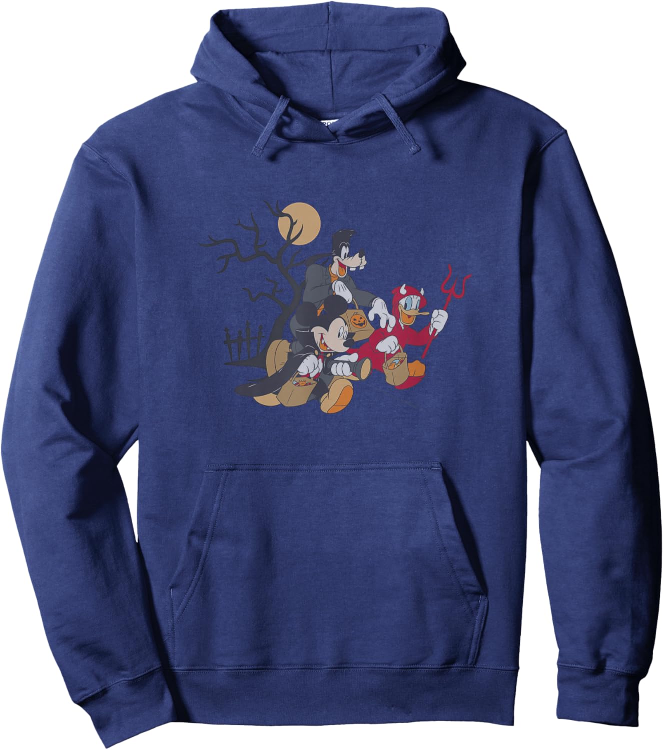 Disney Mickey and Friends Halloween Trick Or Treat Spooky Hoodie - Hoodie | Navy