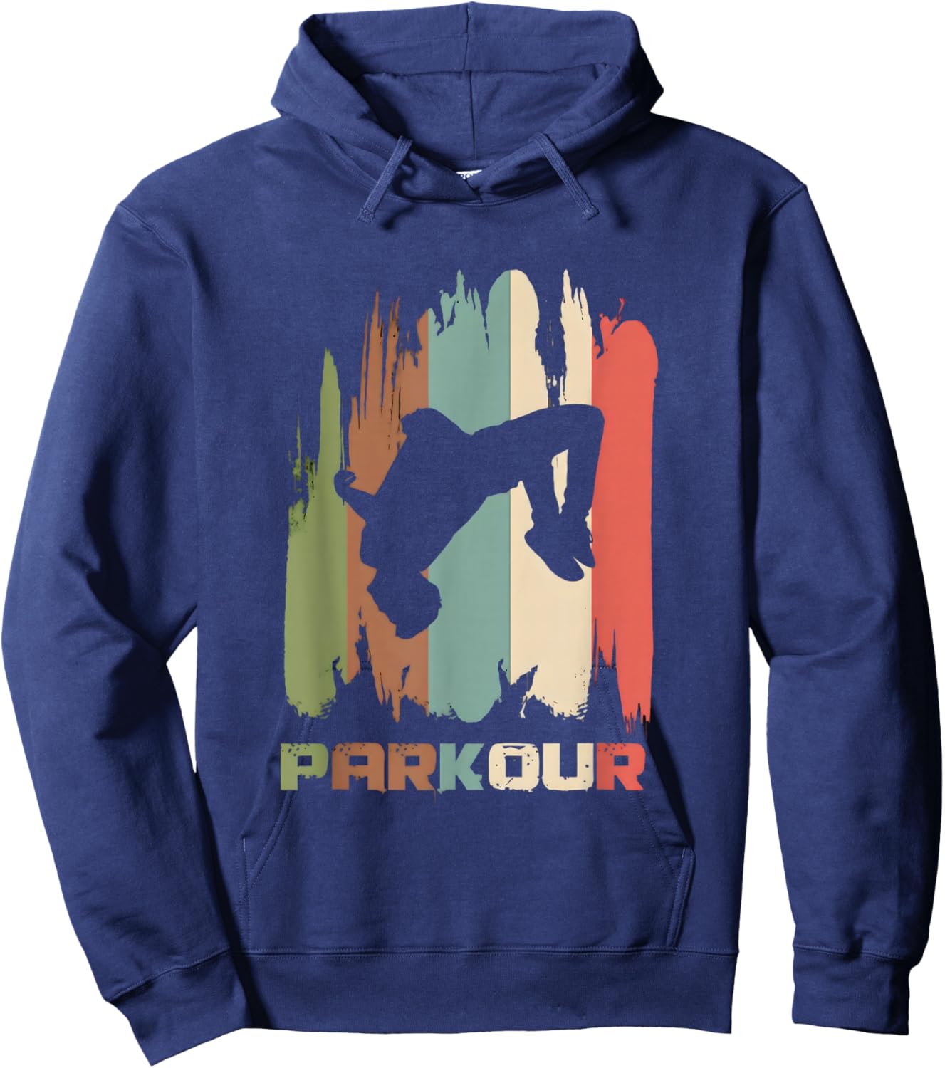 Vintage parkour boys Shirt parkour Lovers and girls Hoodie - Hoodie | Navy