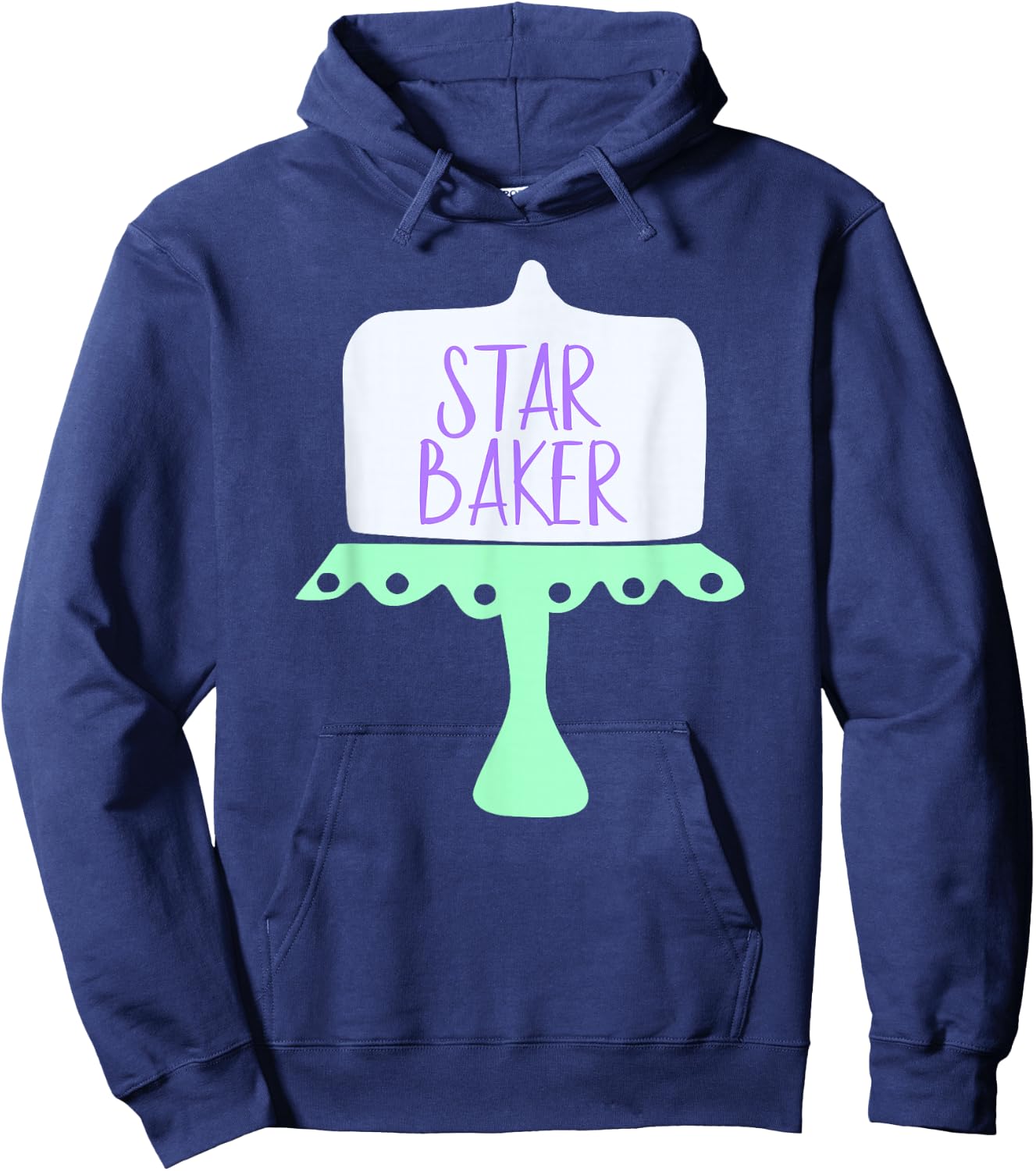 For the Baking Fan Hoodie - Hoodie | Navy