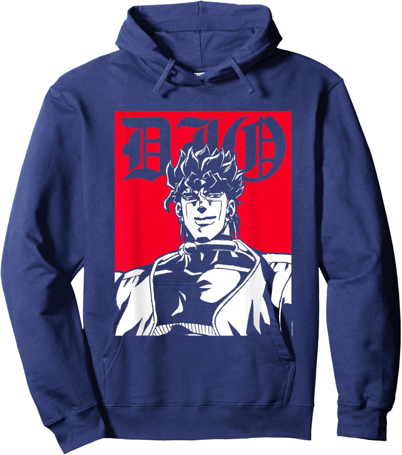 JoJo's Bizarre Adventure Stardust Crusaders DIO Anime Hoodie - Hoodie | Navy