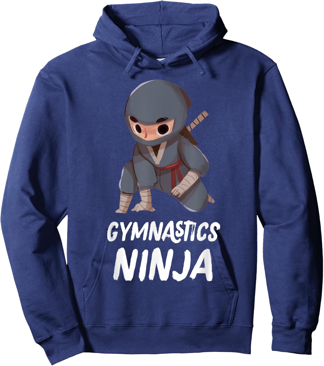Gymnastics Ninja Boy Funny Sport Hoodie - Hoodie | Navy