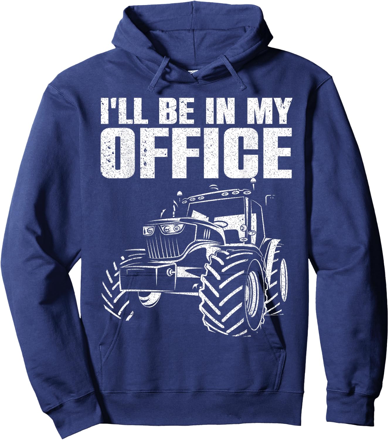 Best Tractor Women Farming Agriculture Farmer Office Hoodie - Hoodie | Navy