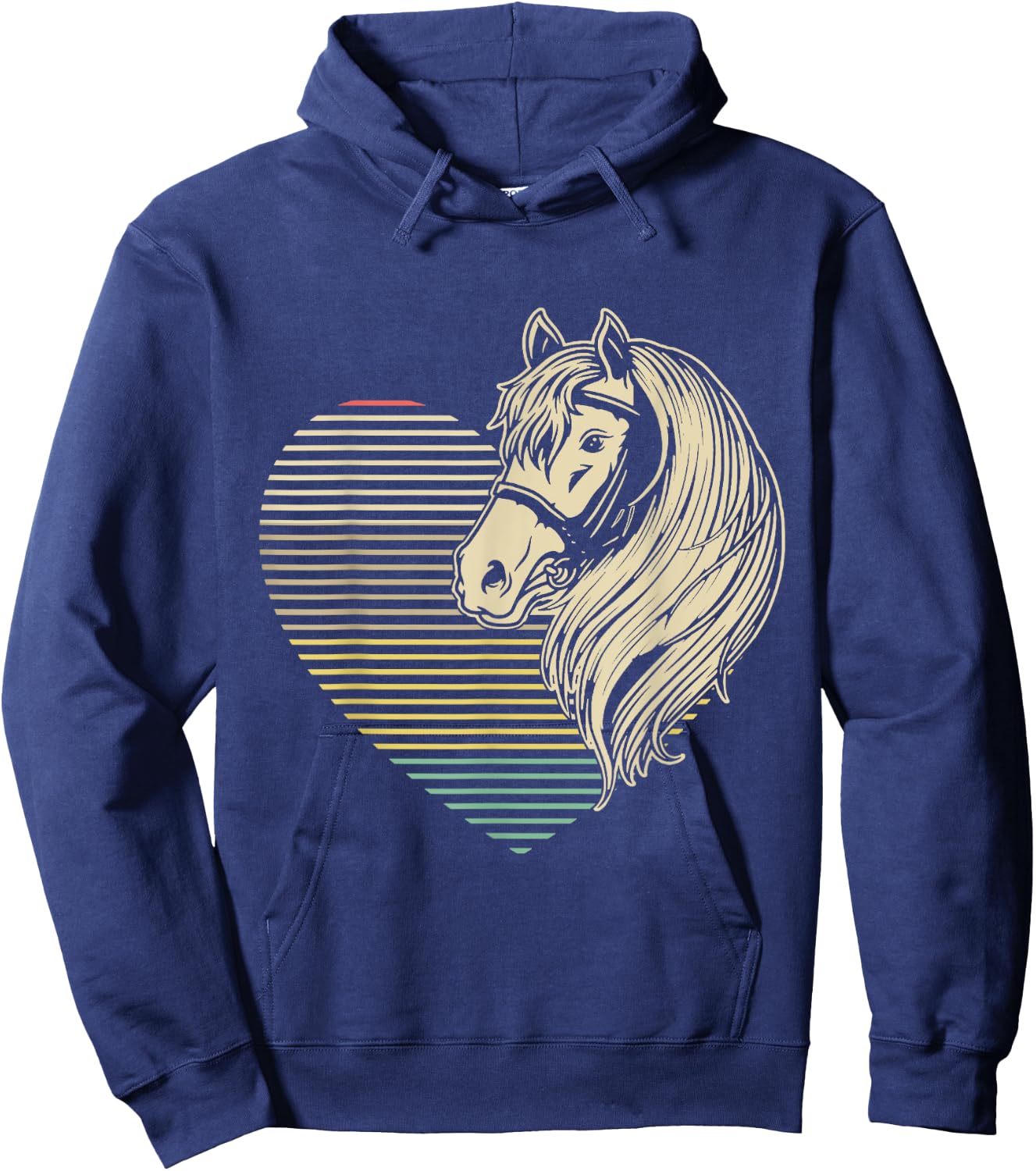 Horse Riding Women Valentines Day Gift Horse Hoodie - Hoodie | Navy