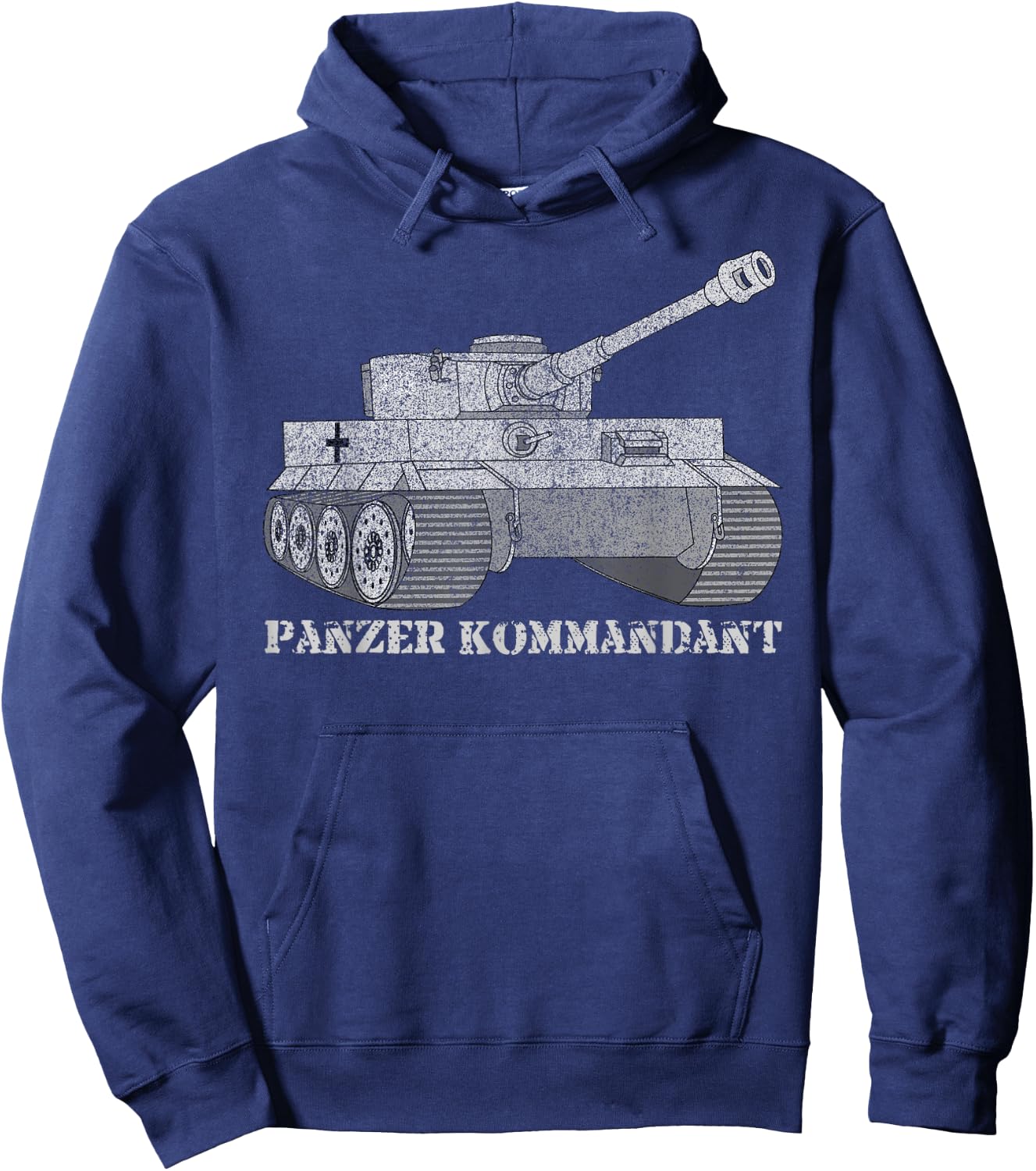 Tiger Tank Commander T shirt Gift Panzer Kommandant Wittmann Hoodie - Hoodie | Navy
