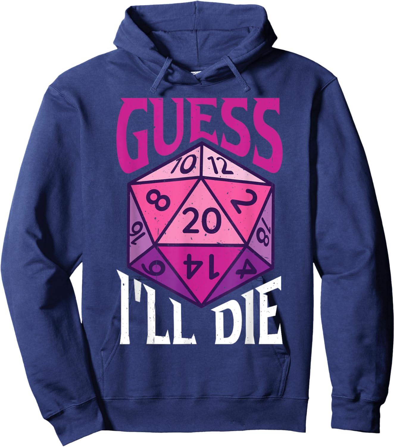 Guess I'll Die Hoodie - Hoodie | Navy