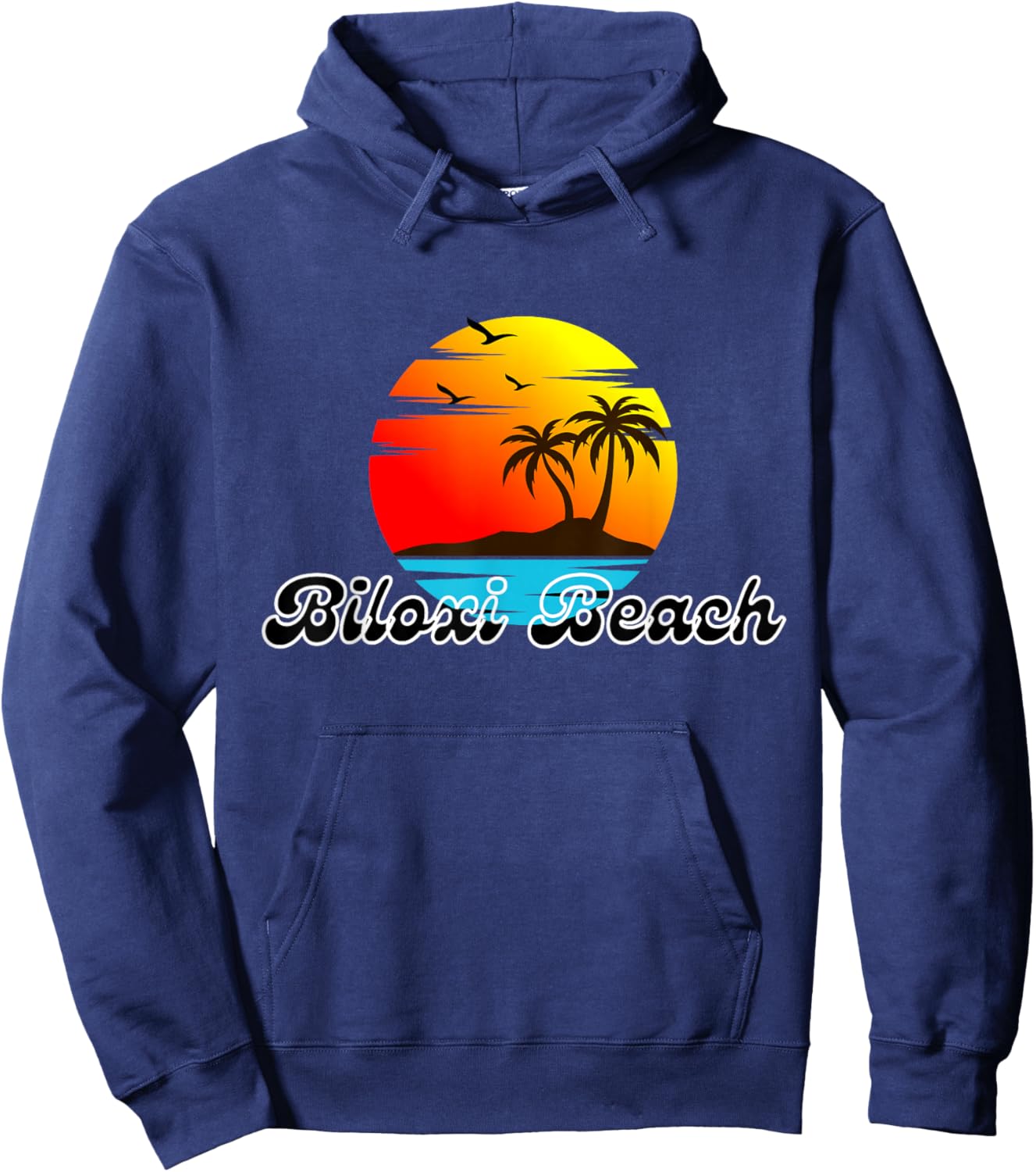 Biloxi Beach Women Kids Hoodie - Hoodie | Navy