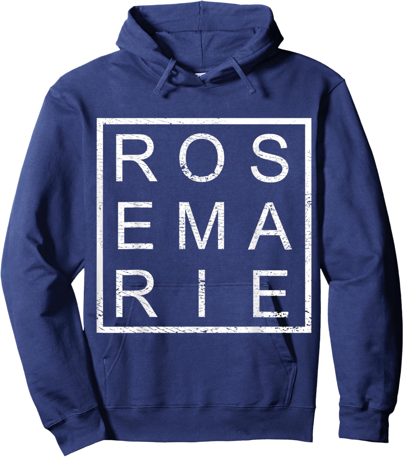 Rosemarie Personalised, Rosemarie Name, Mrs Rosemarie Hoodie - Hoodie | Navy