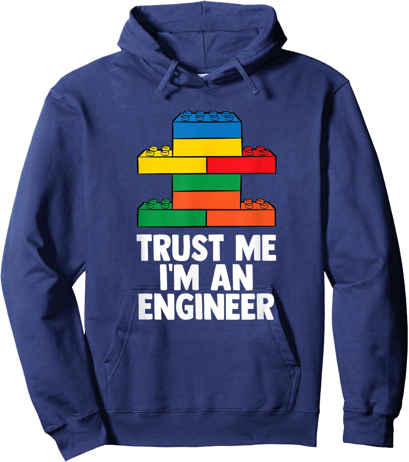 I´m an Engineer - Building Blocks Brick Toy Brick Builder Hoodie - Hoodie | Navy