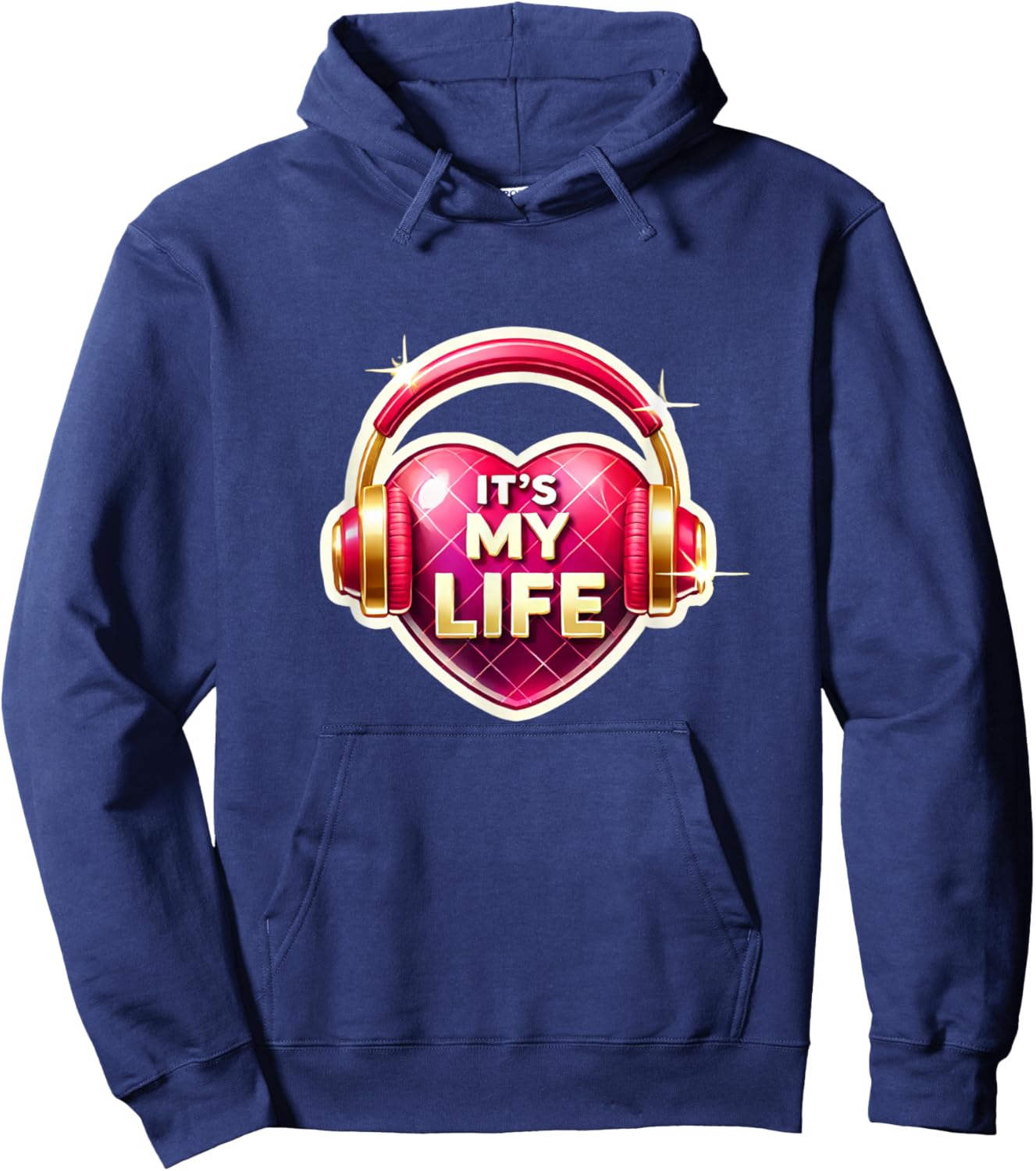 & Juliet My Life Musical Theatre Heart Musicals Hoodie - Hoodie | Navy