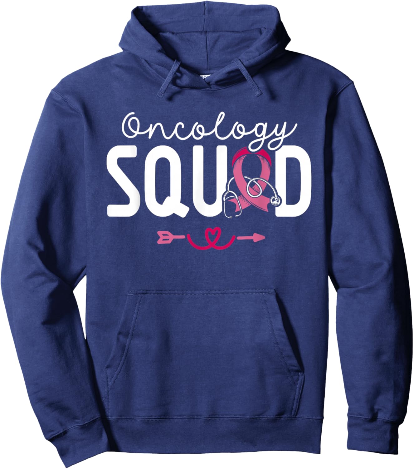 Oncology Squad Cancer Nursing Nurses Oncology Nurse Hoodie - Hoodie | Navy