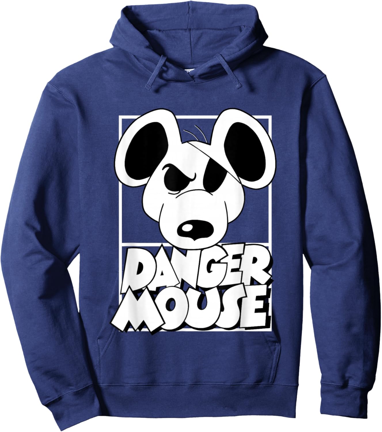Danger Mouse Eye Patch Hoodie - Hoodie | Navy