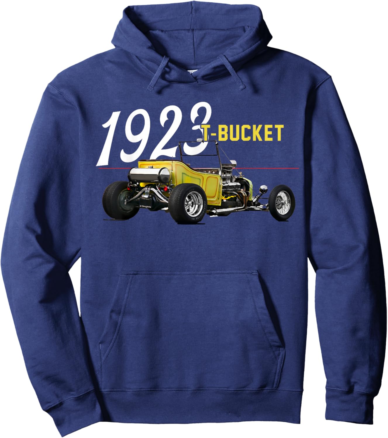 1923 23 T-Bucket Blown Hot Rod Hoodie - Hoodie | Navy
