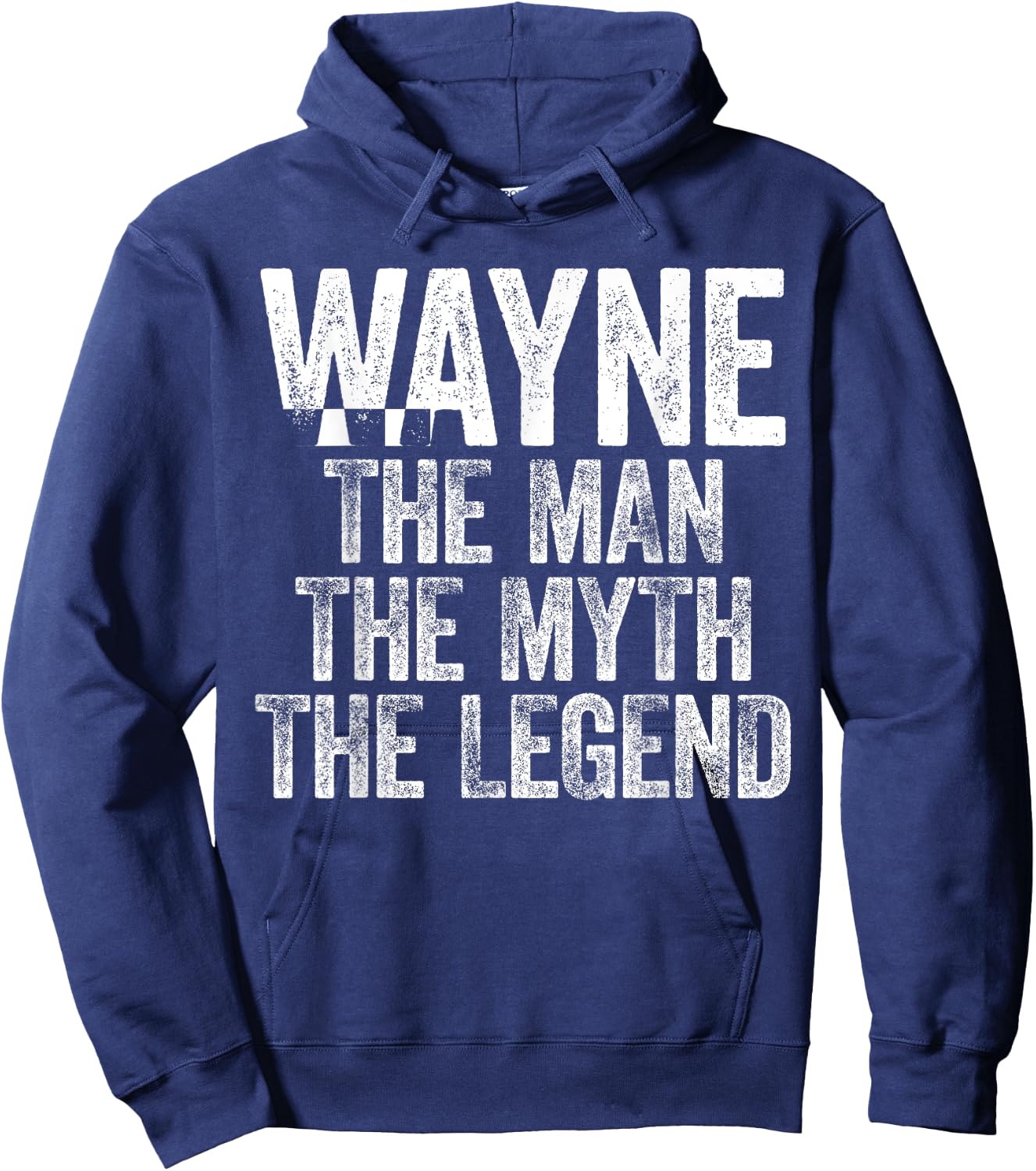 Wayne The Man The Myth The Legend Hoodie - Hoodie | Navy