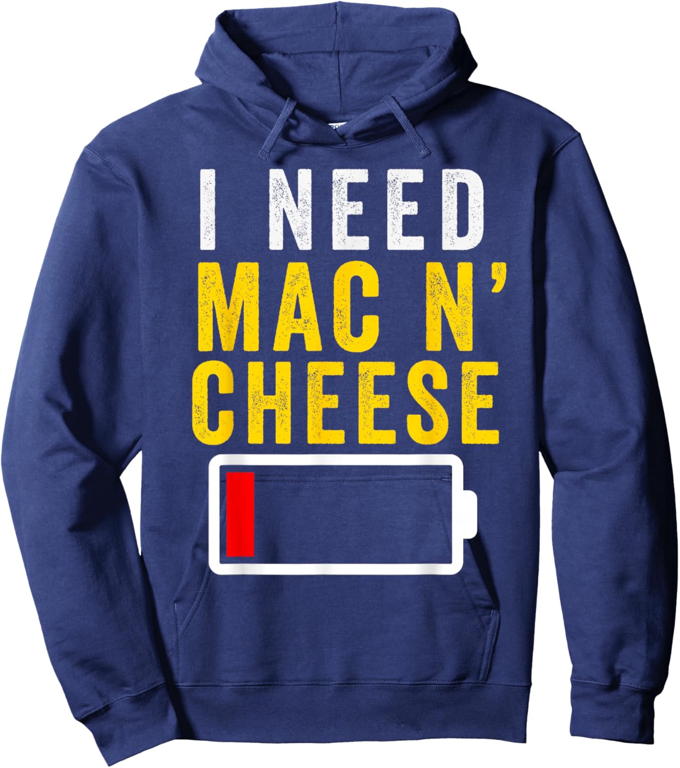 Mac n Cheese Kids Boys Girls Macaroni and Cheese Men Women Hoodie - Hoodie | Navy