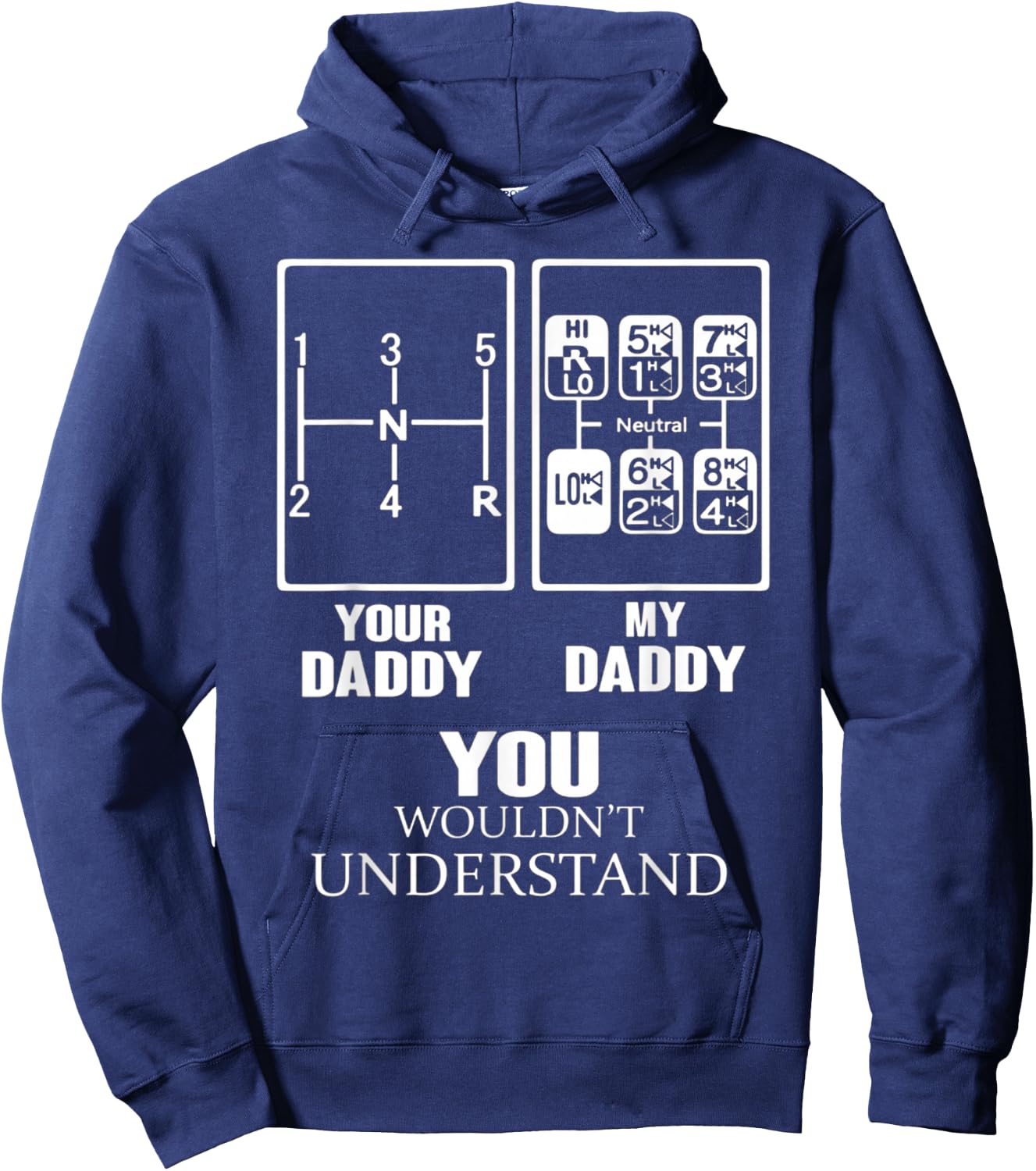 YOUR DADDY - MY DADDY you wouldn't understand Hoodie - Hoodie | Navy