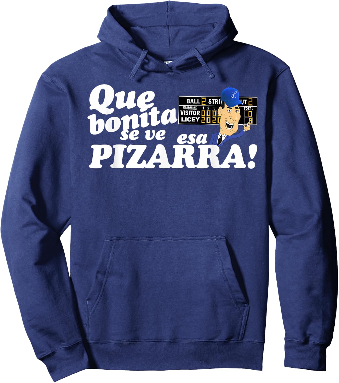 Franklin pizarra iLiceysta Tigre licey Dominican baseball Hoodie - Hoodie | Navy
