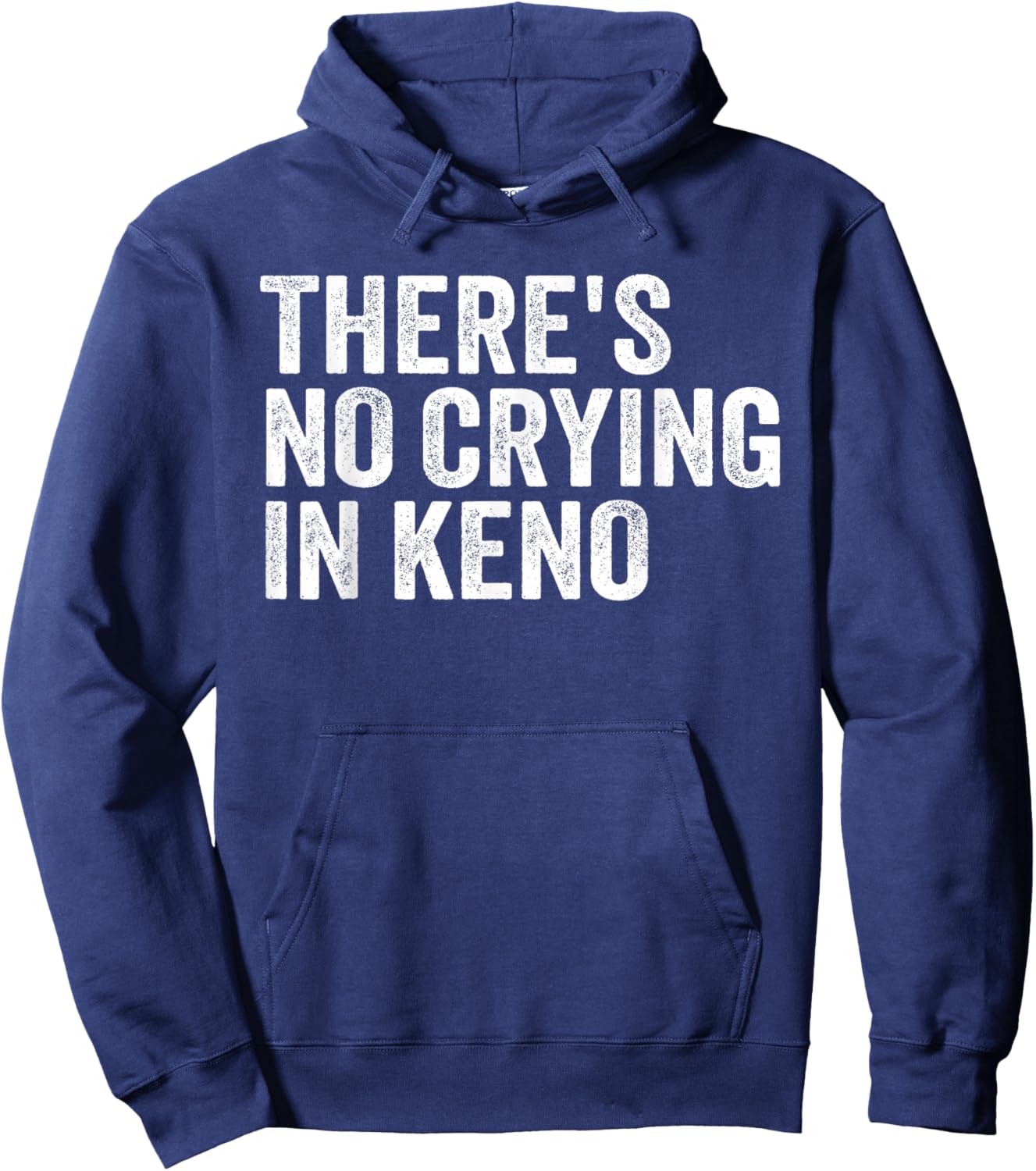 Keno Casino Game Funny Hoodie - Hoodie | Navy