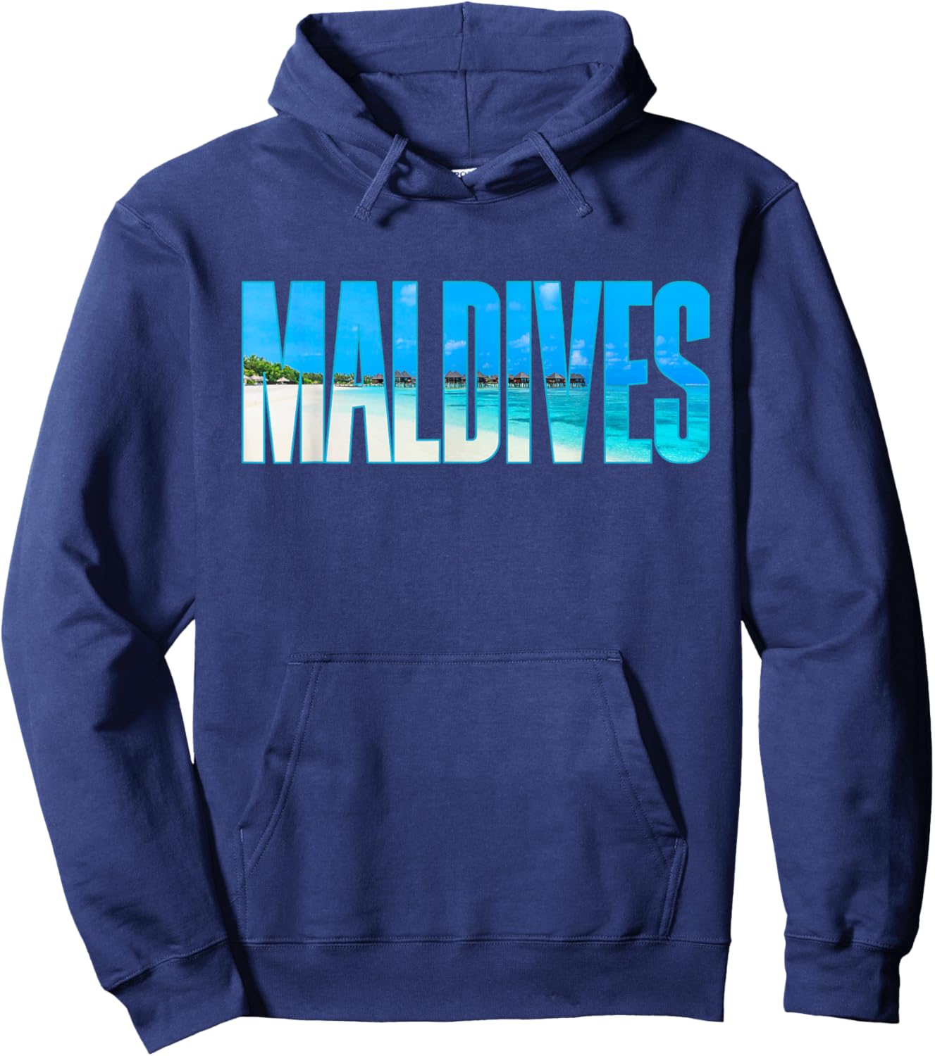 Malediven Souvenir für Paare oder Familie Sommerurlaub Hoodie - Hoodie | Navy