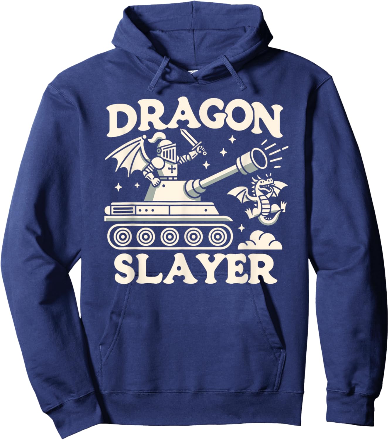 Dragon Slayer Knight Ren Faire LARP, Renaissance Festival Hoodie - Hoodie | Navy