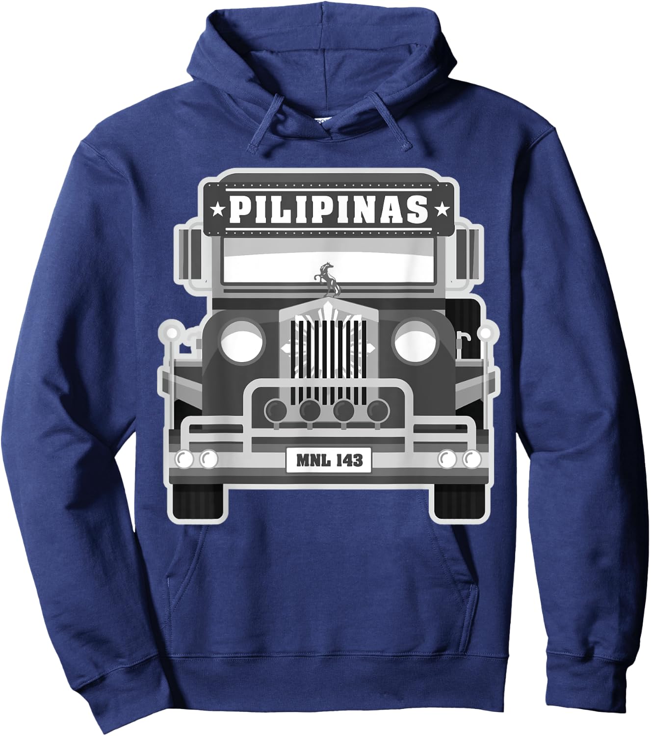 Pinoy Shirt | Philippines Jeepney Filipino Pride Shirt Hoodie - Hoodie | Navy