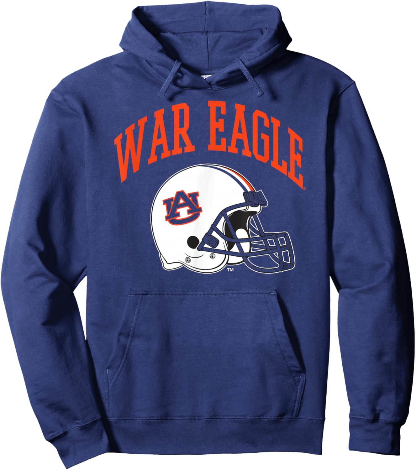 Auburn Tigers Football Helmet War Eagle Navy Hoodie - Hoodie | Navy