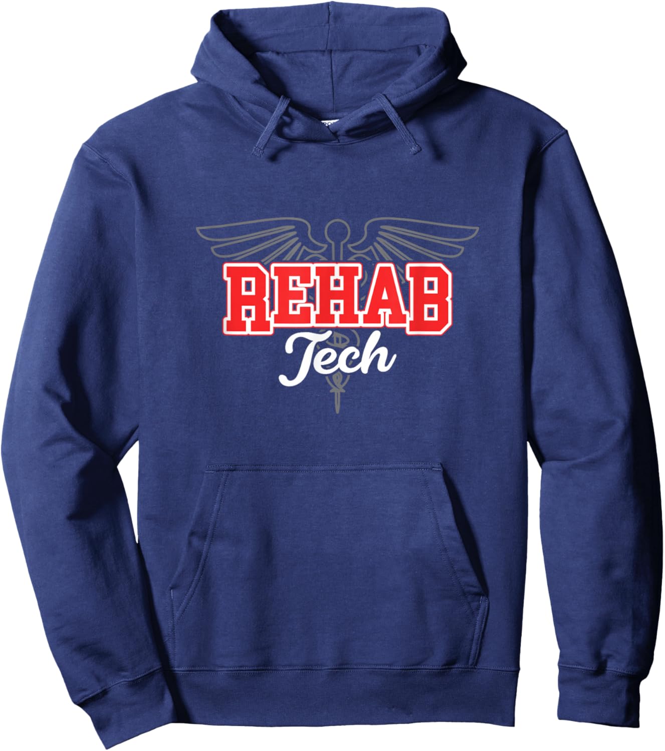 Rehabilitation Technologist Physical Rehab Nursing Tech Aide Hoodie - Hoodie | Navy