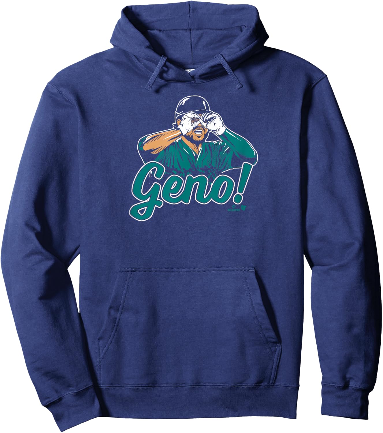 Eugenio Suarez - Geno Goggles - Seattle Baseball Hoodie - Hoodie | Navy