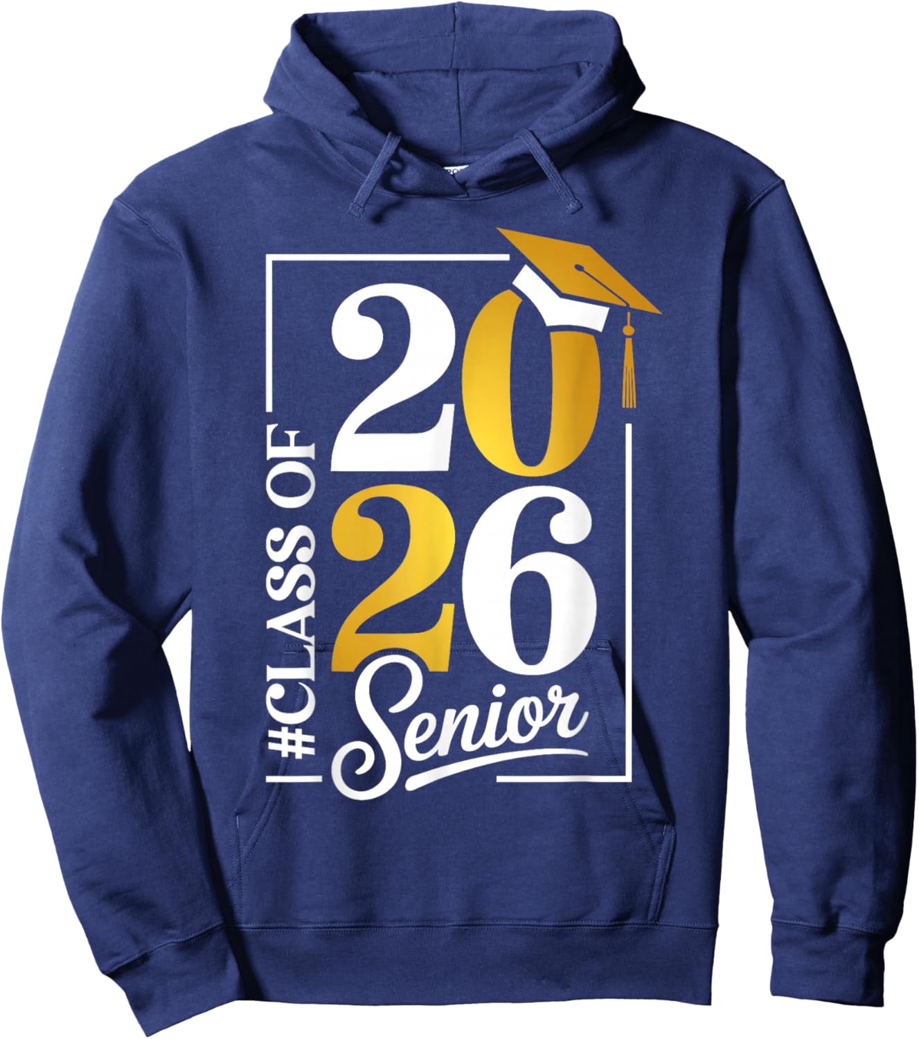 Senior Class Of 2026 Last Day Of School Graduation 2026 Hoodie - Hoodie | Navy