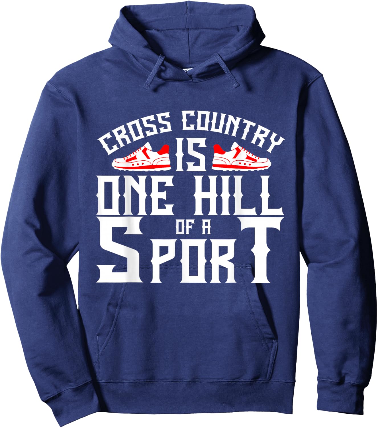 Cross Country Running - XC Run Cross Country Runner Hoodie - Hoodie | Navy