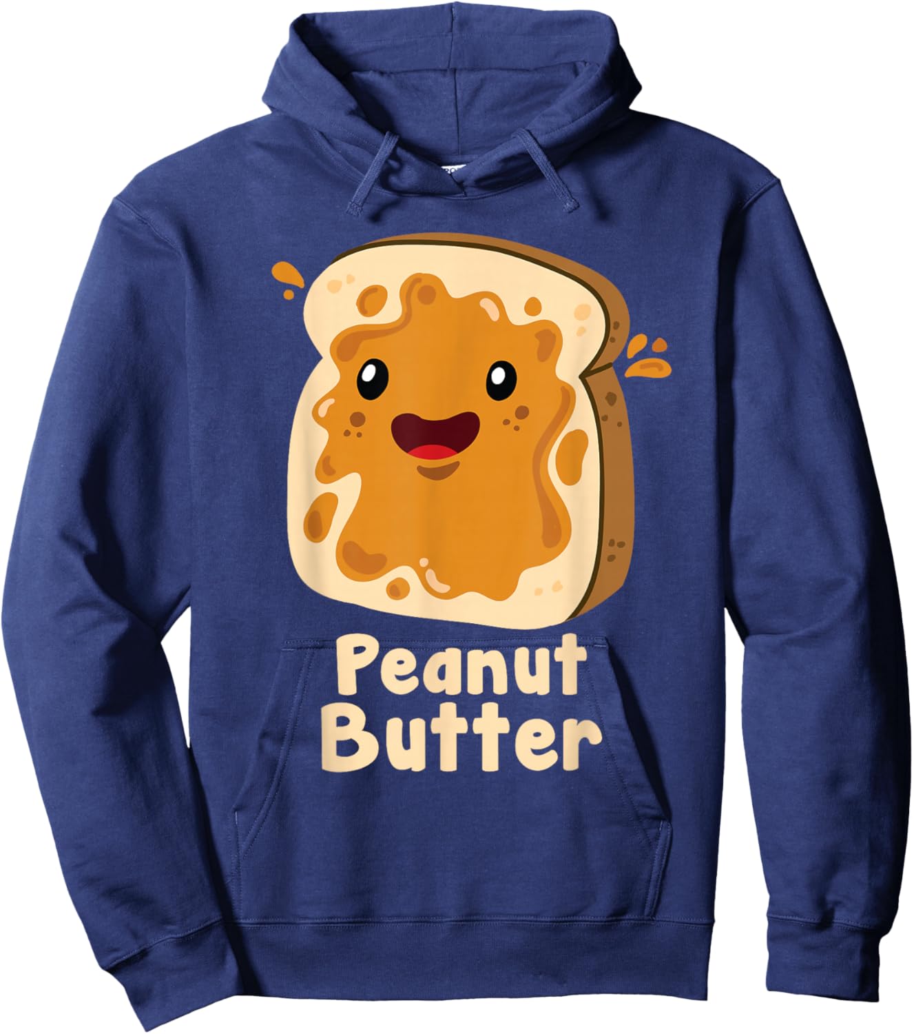 Peanut Butter & Jelly Matching Couple Halloween Best Friends Hoodie - Hoodie | Navy