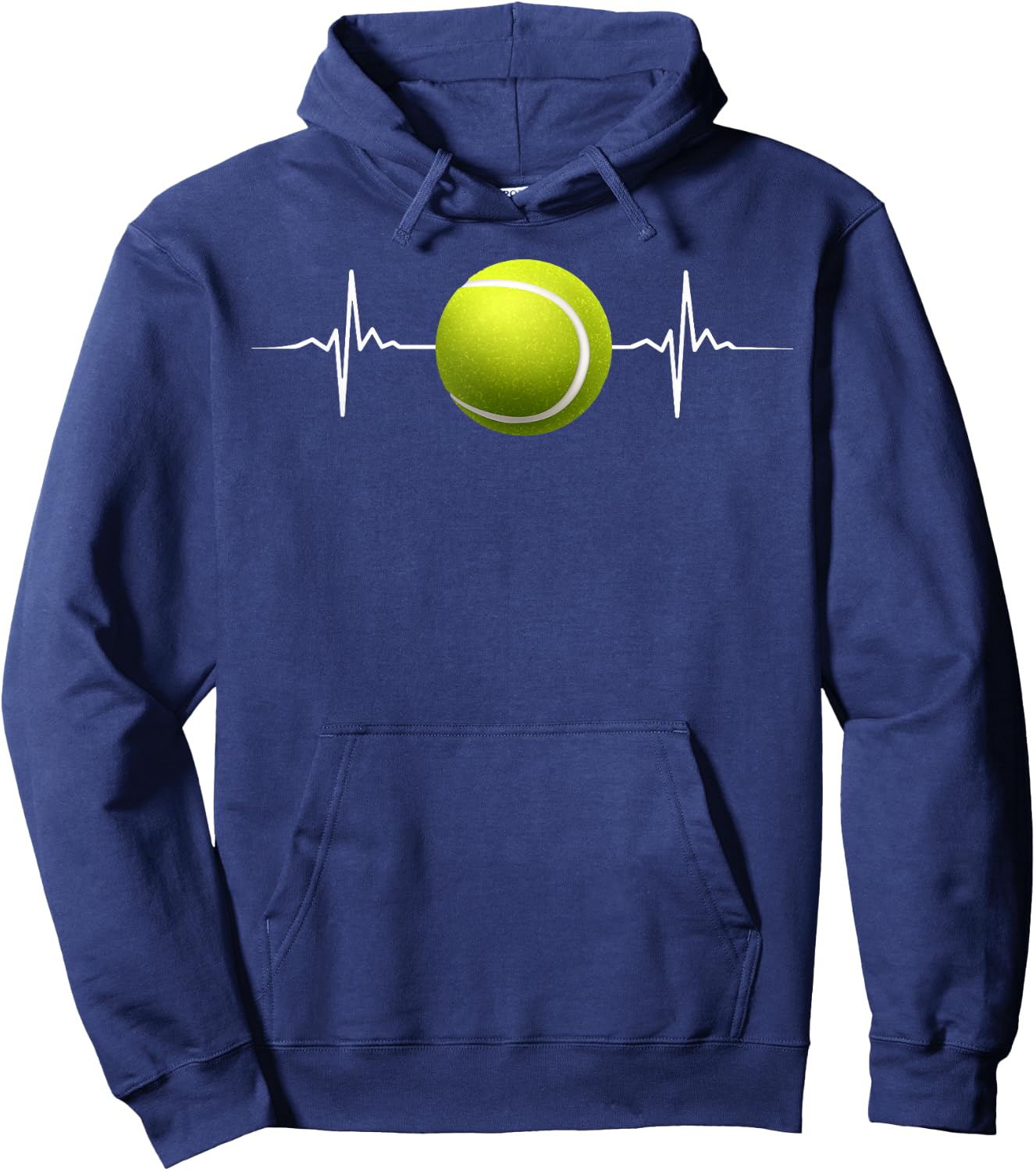 Cool Tennis Art Women Racket Sport Tennis Player Hoodie - Hoodie | Navy