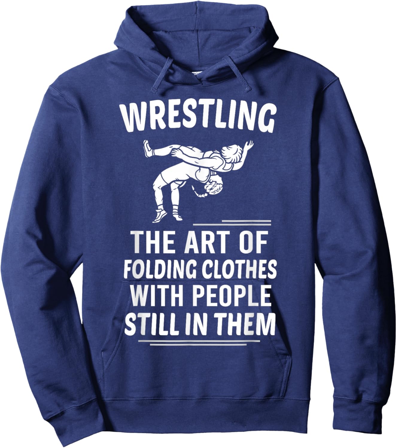 Funny Wrestling Definition Wrestler Girls Wrestling Hoodie - Hoodie | Navy