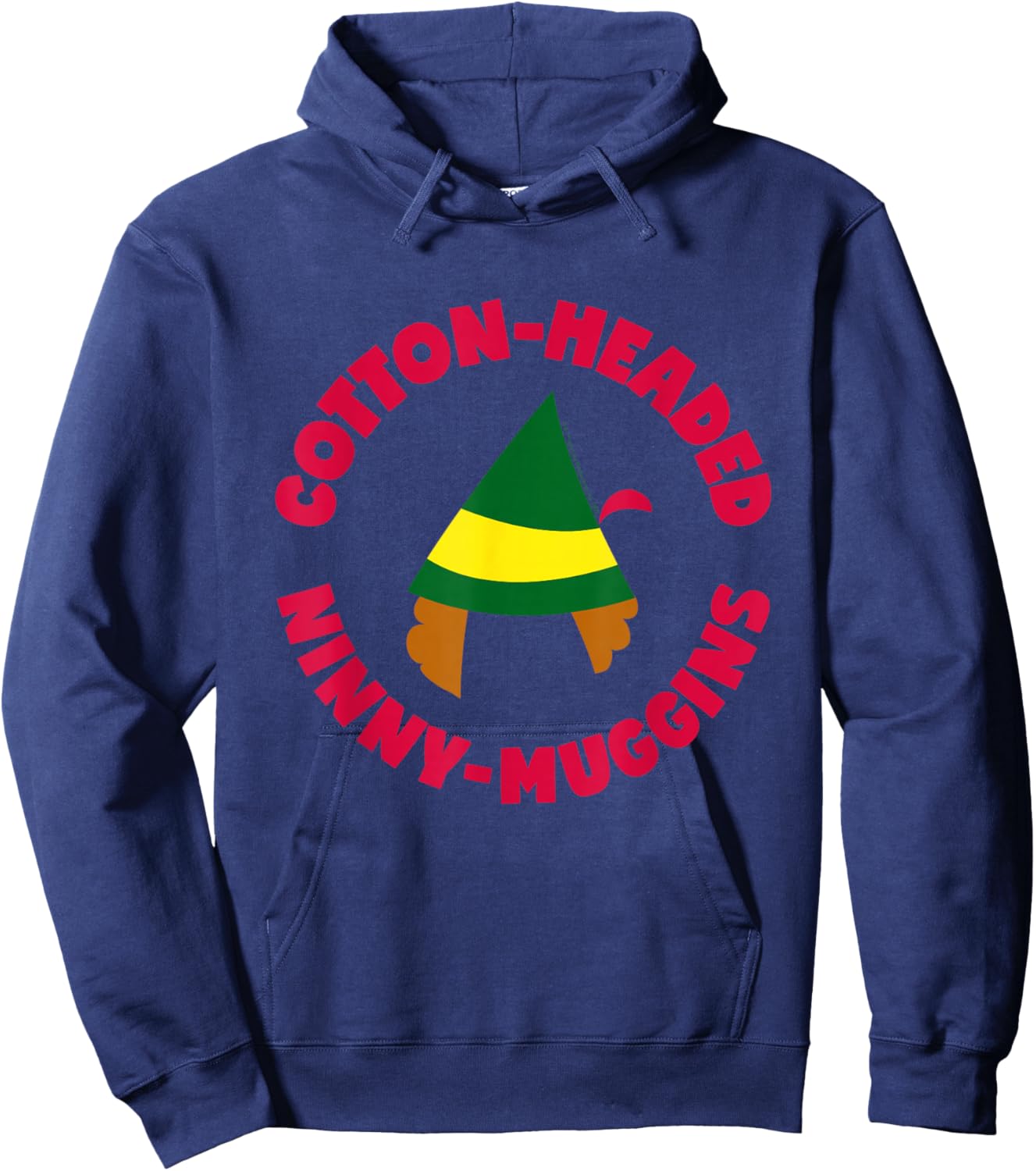 Elf - Ninny Muggins Hoodie - Hoodie | Navy