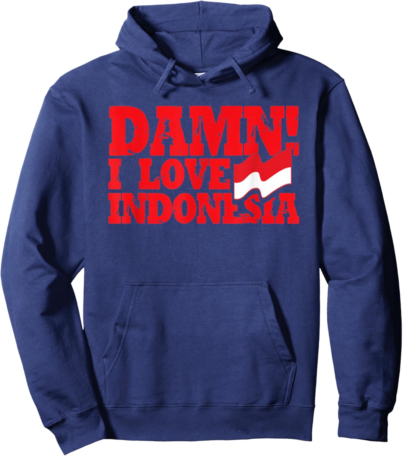 I love Indonesia Hoodie - Hoodie | Navy
