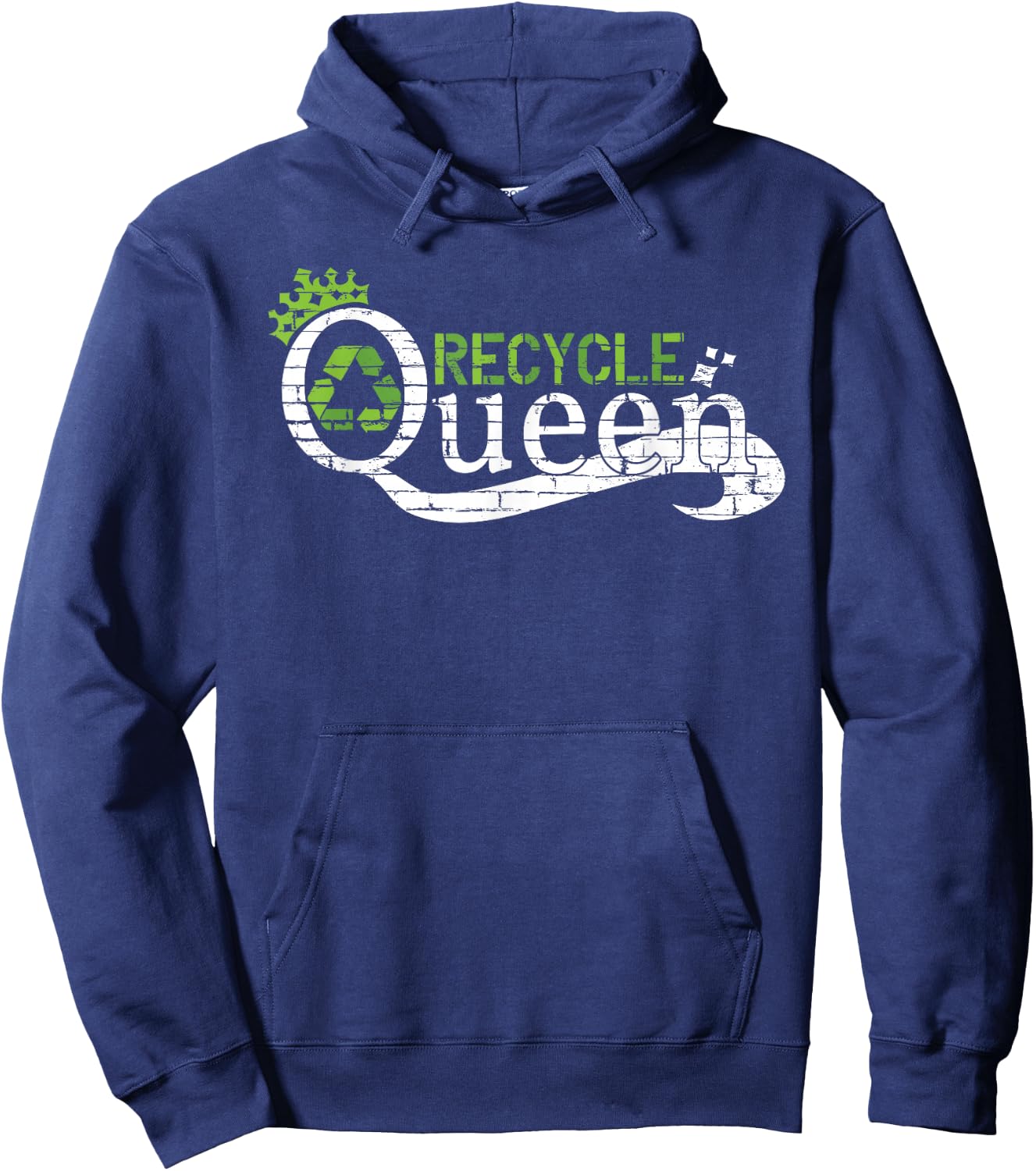 Recycle Queen Hoodie - Hoodie | Navy